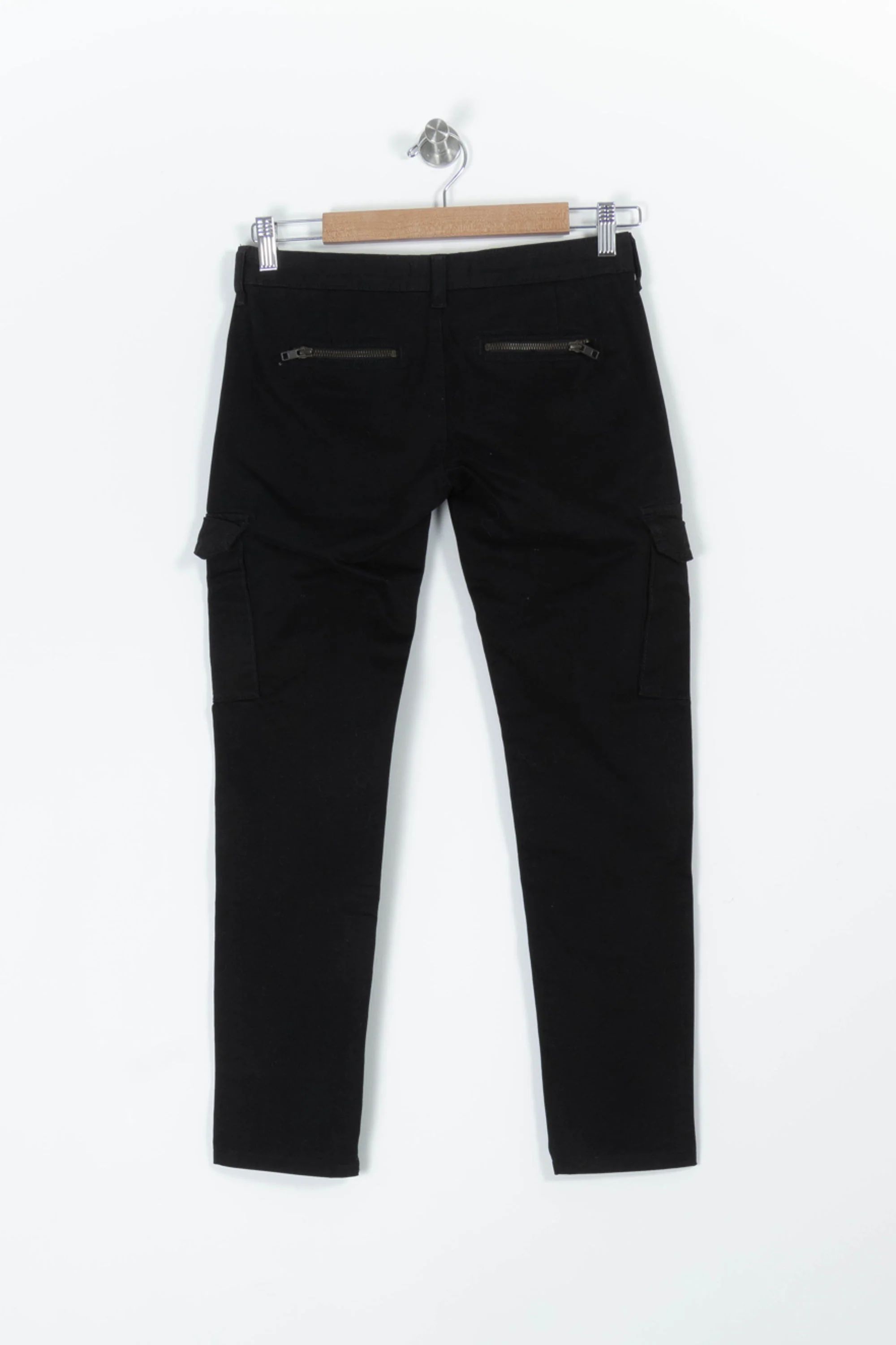Pantalon Cargo Noir - Taille XS/34 - Image 4