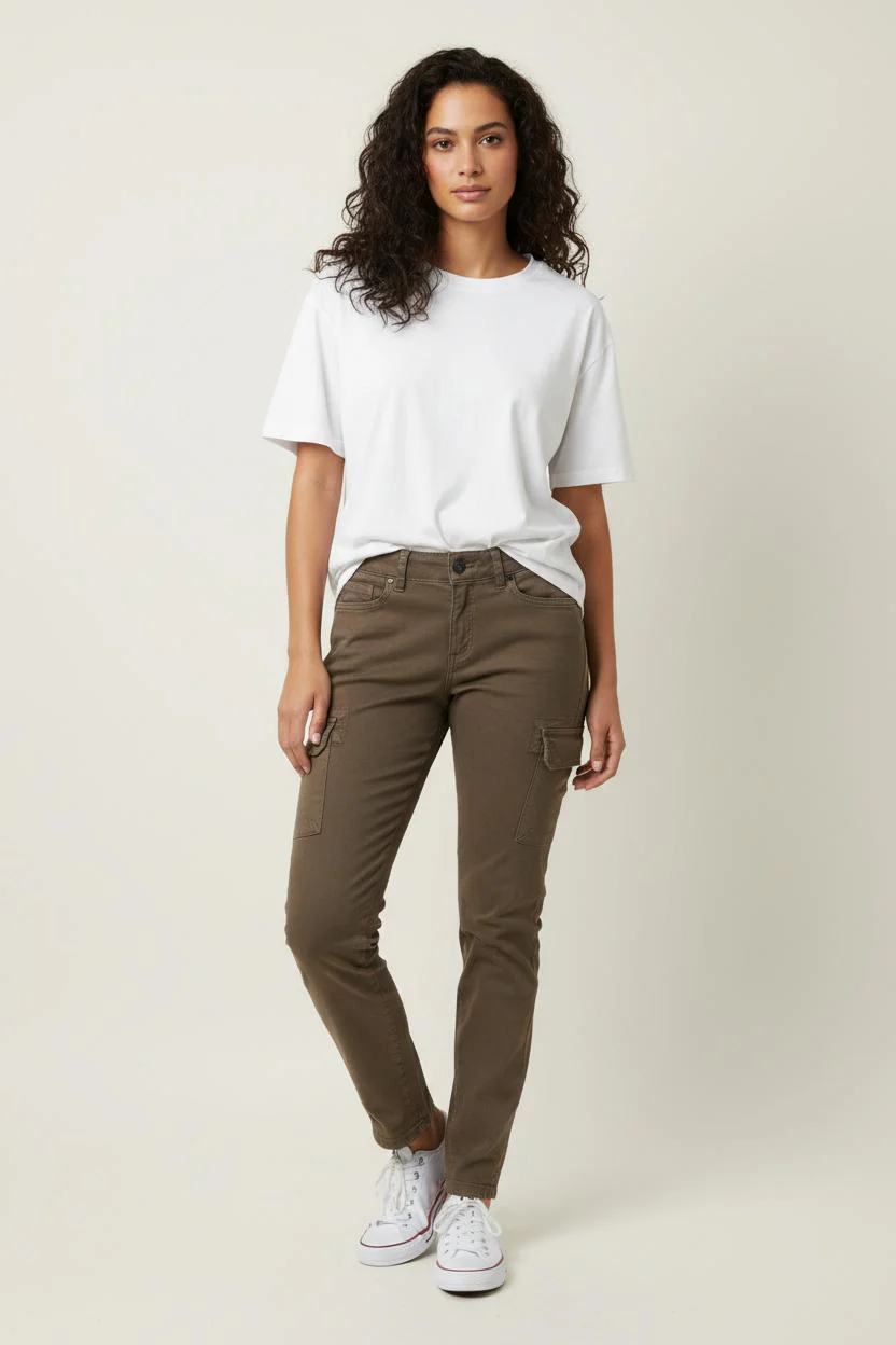 Pantalon Cargo Vert - Taille S/36