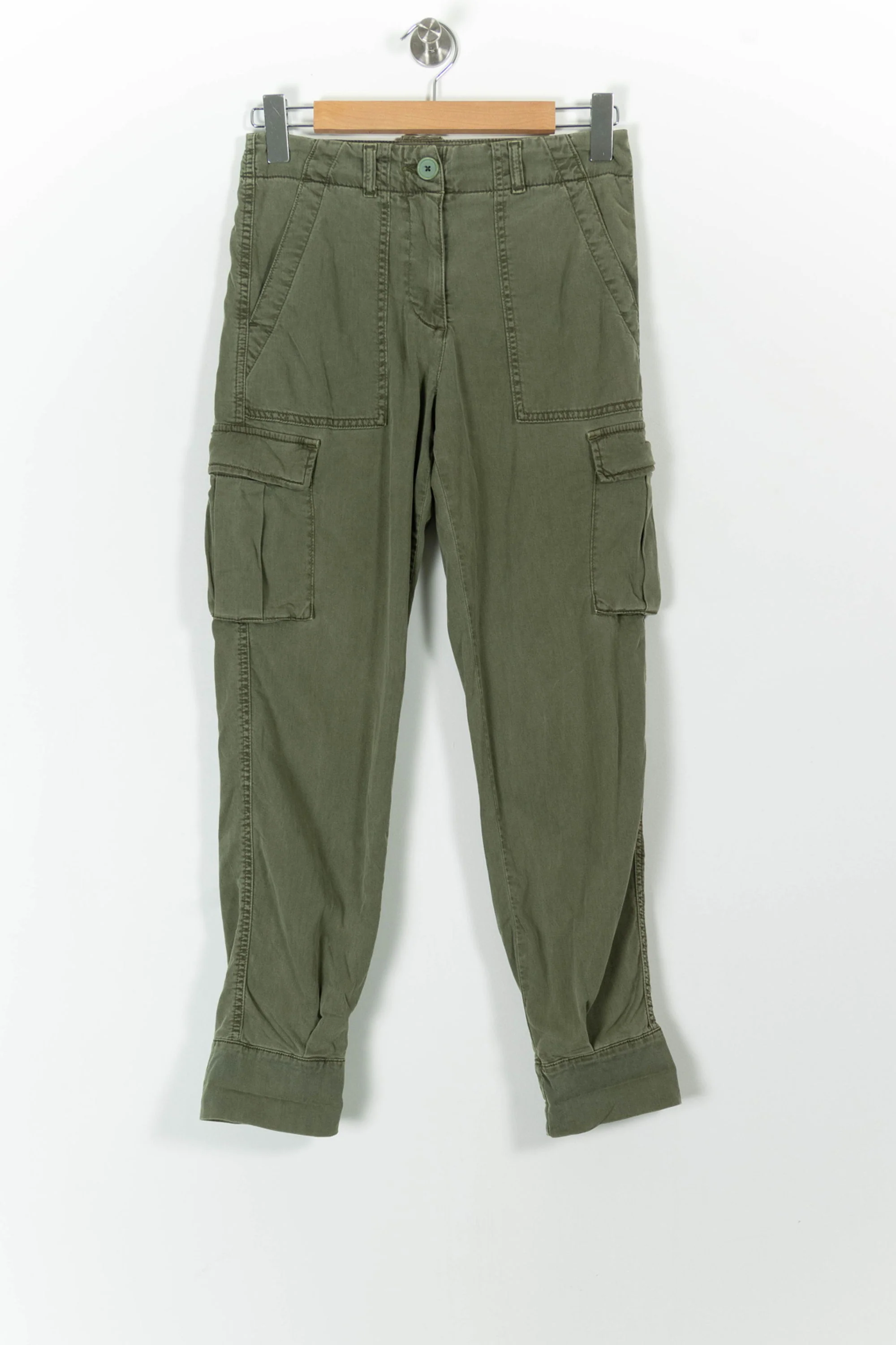 Pantalon Cargo Vert - Taille XS/34 - Image 2