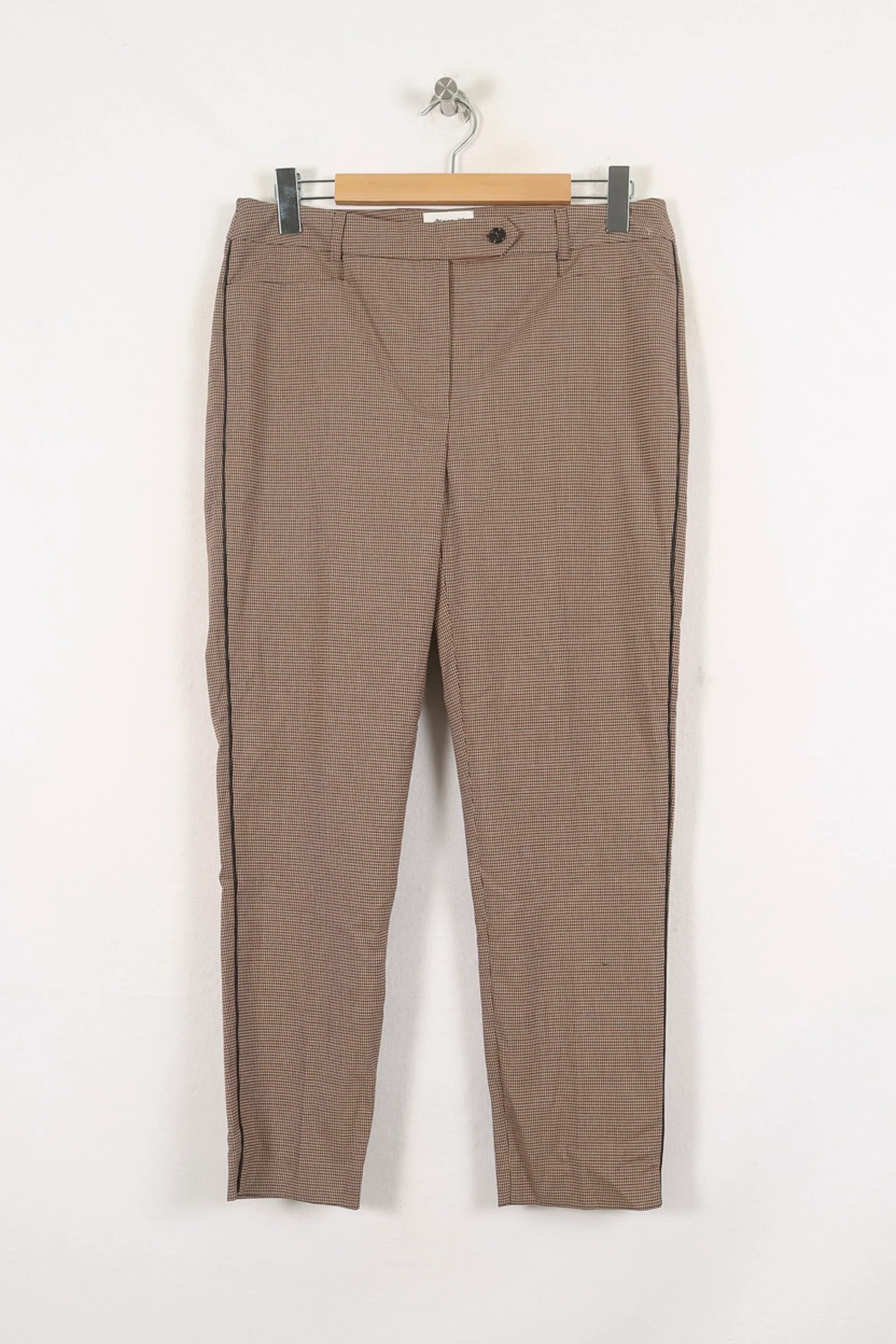 Pantalon Cigarette Marron - Taille XL/42 - Image 2