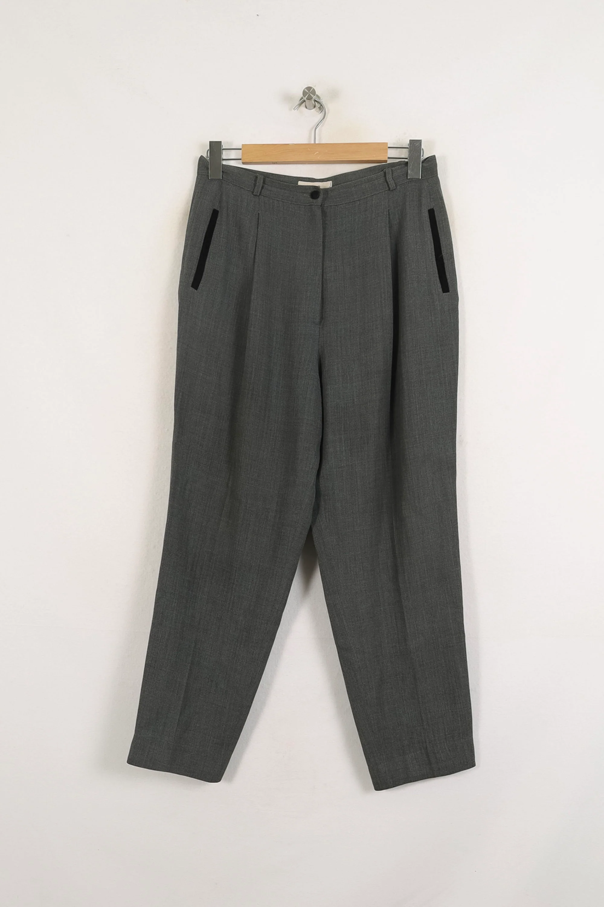 Pantalon De Tailleur Gris - Taille XXL/44 - Image 2