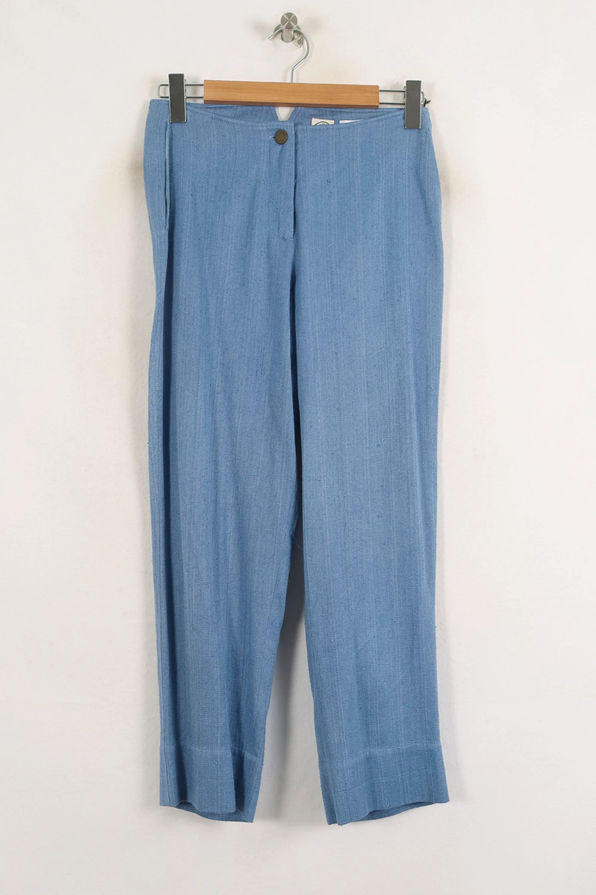 Pantalon Droit Bleu - Taille S/36 - Image 2