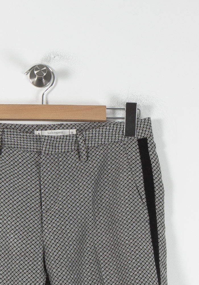 Pantalon Gris et Noir - Taille S/36 - Image 3