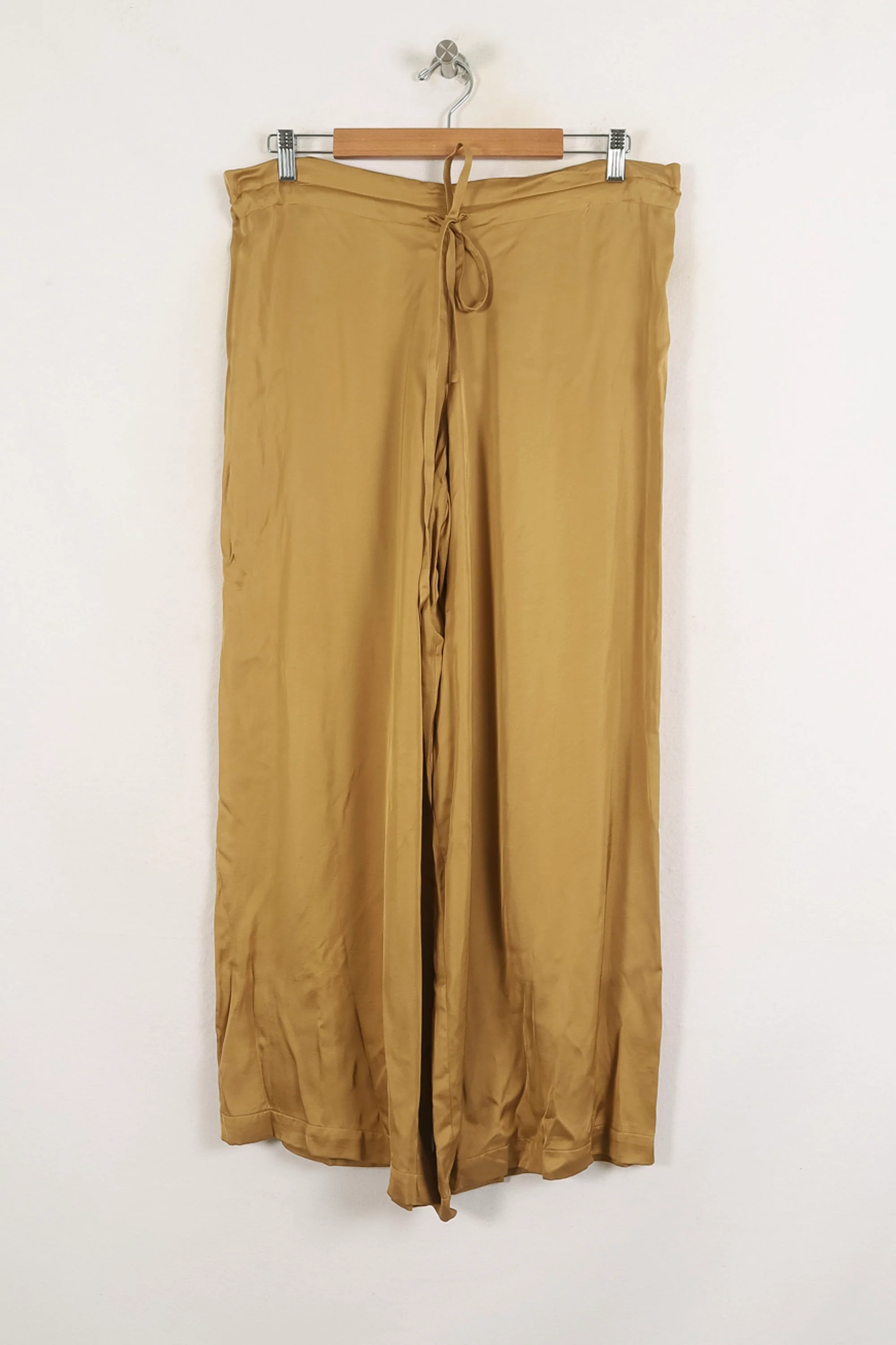 Pantalon Large Beige - Taille S/36 - Image 2
