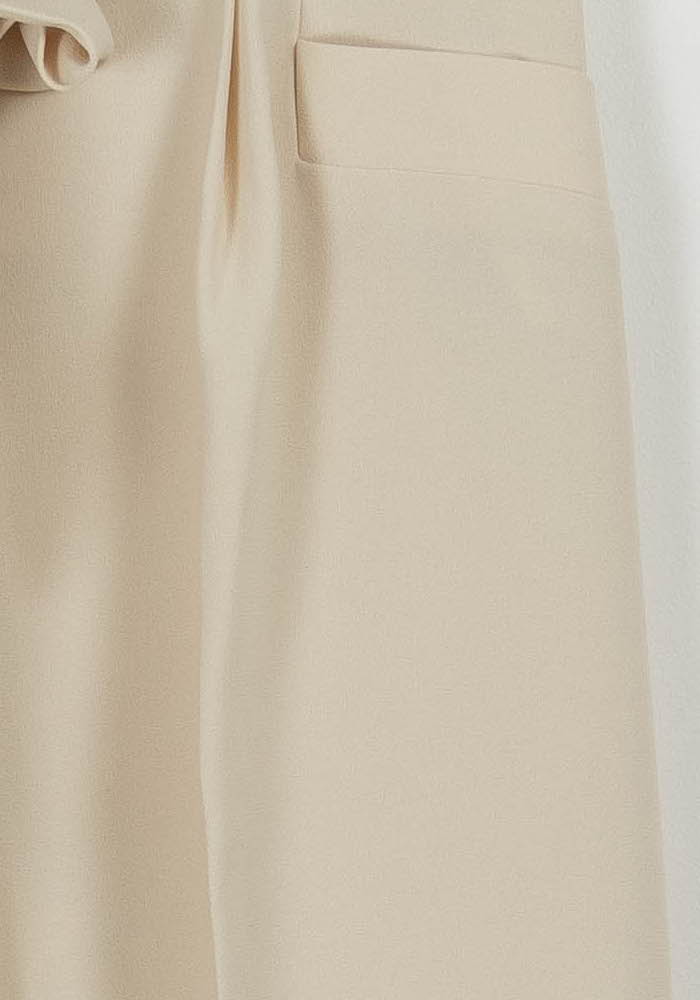 Pantalon Large Beige - Taille XS/34 - Image 3