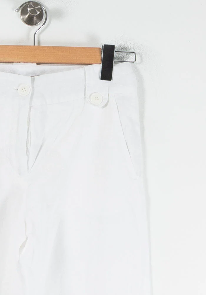 Pantalon Large Blanc - Taille S/36 - Image 3