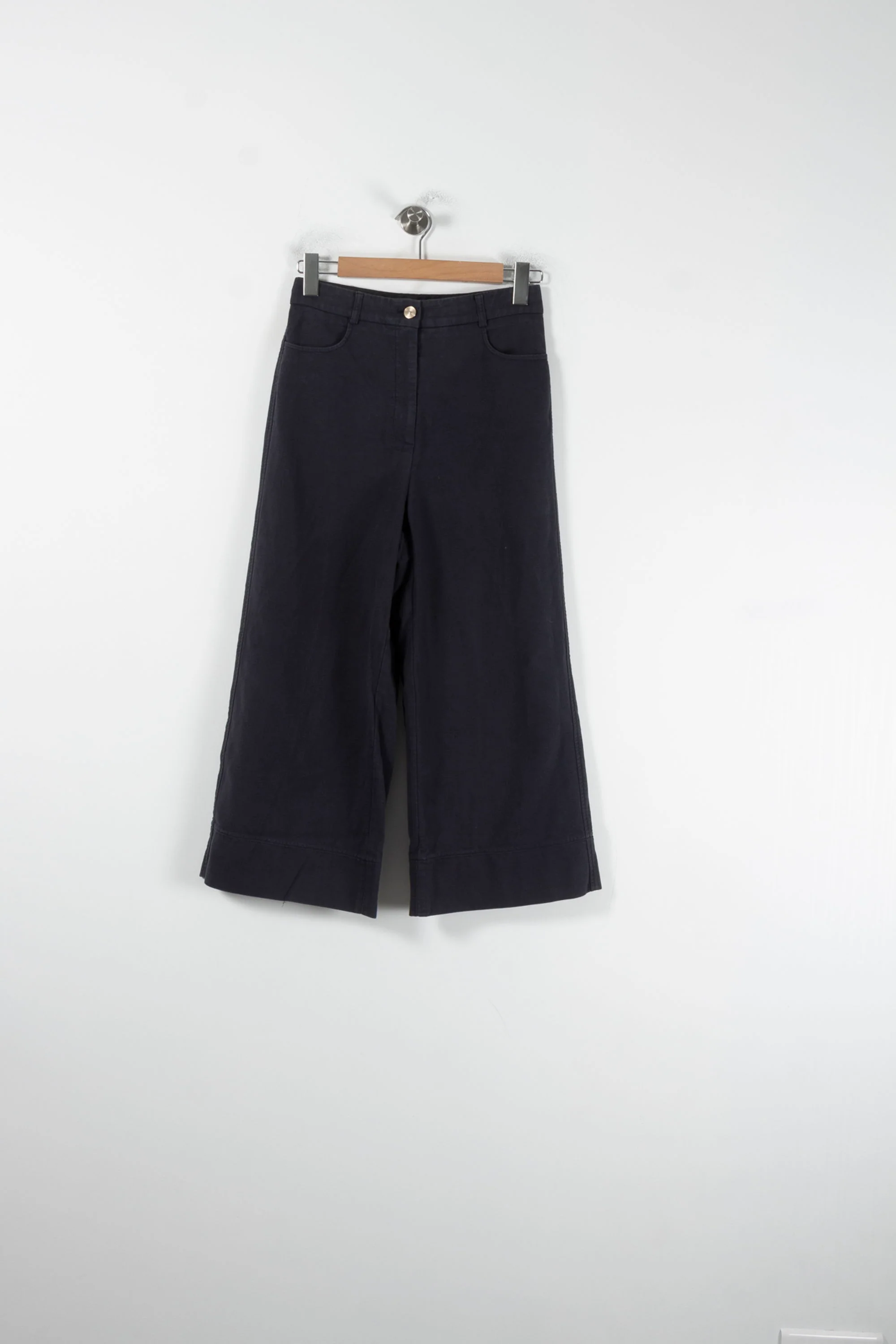 Pantalon Large Bleu - Taille M/38 - Image 2