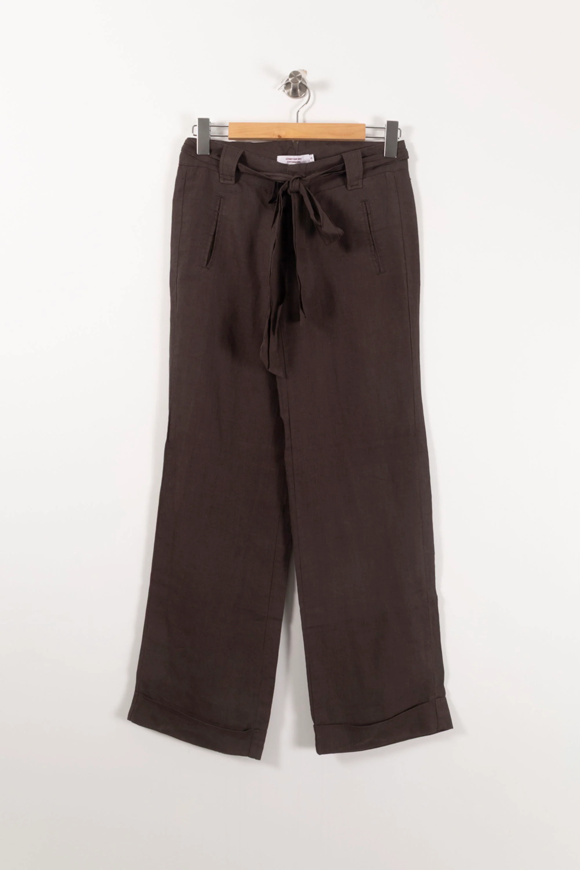 Pantalon Large Marron - Taille M/38 - Image 2