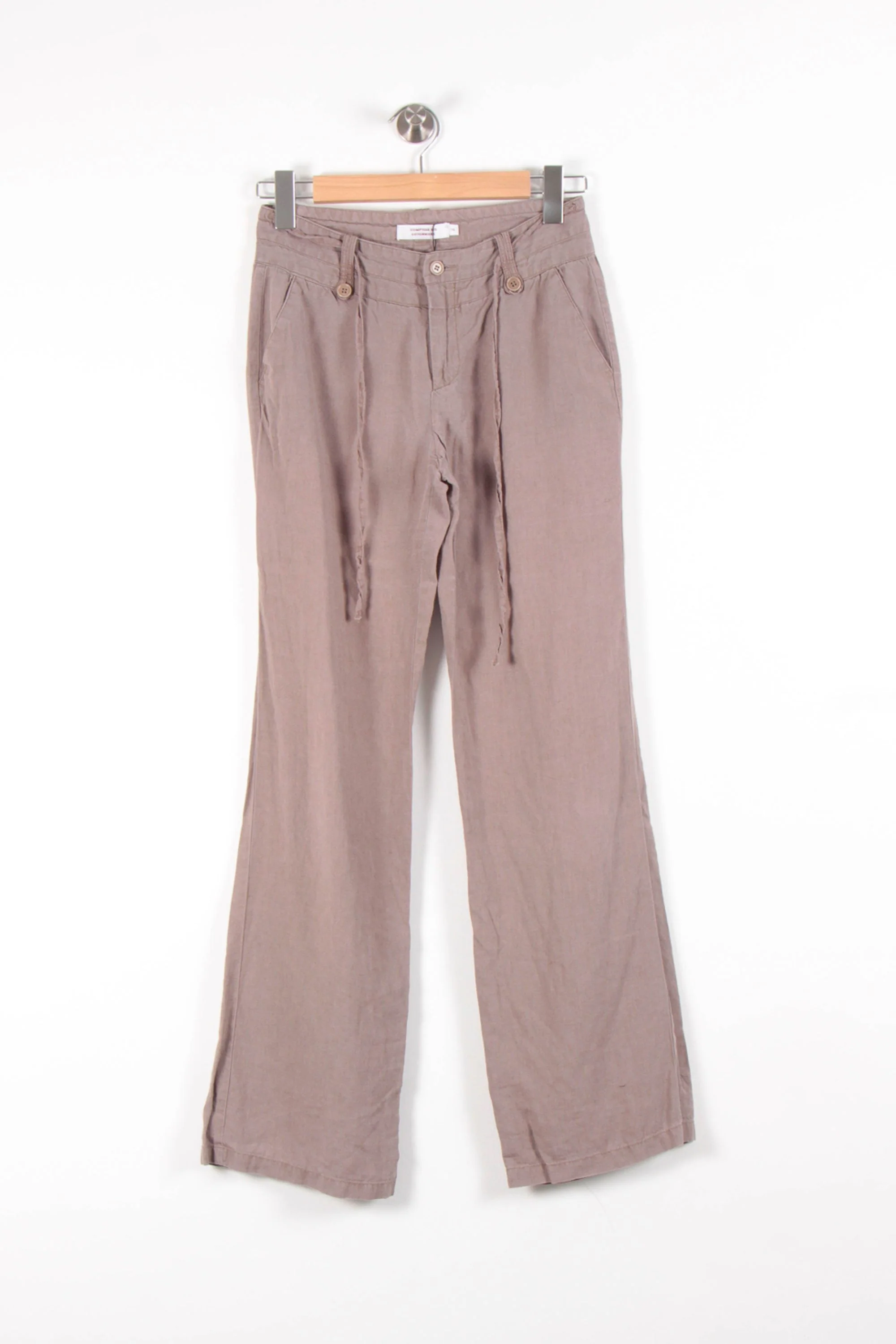 Pantalon Large Marron - Taille S/36 - Image 2