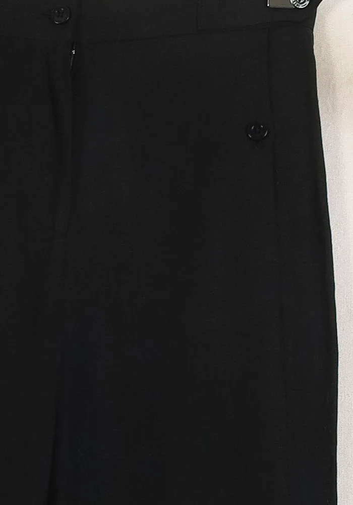 Pantalon Large Noir - Taille S/36 - Image 3