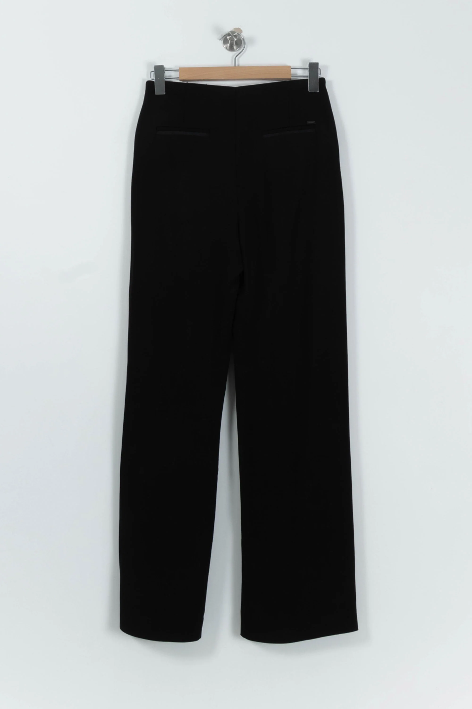 Pantalon Large Noir - Taille S/36 - Image 4
