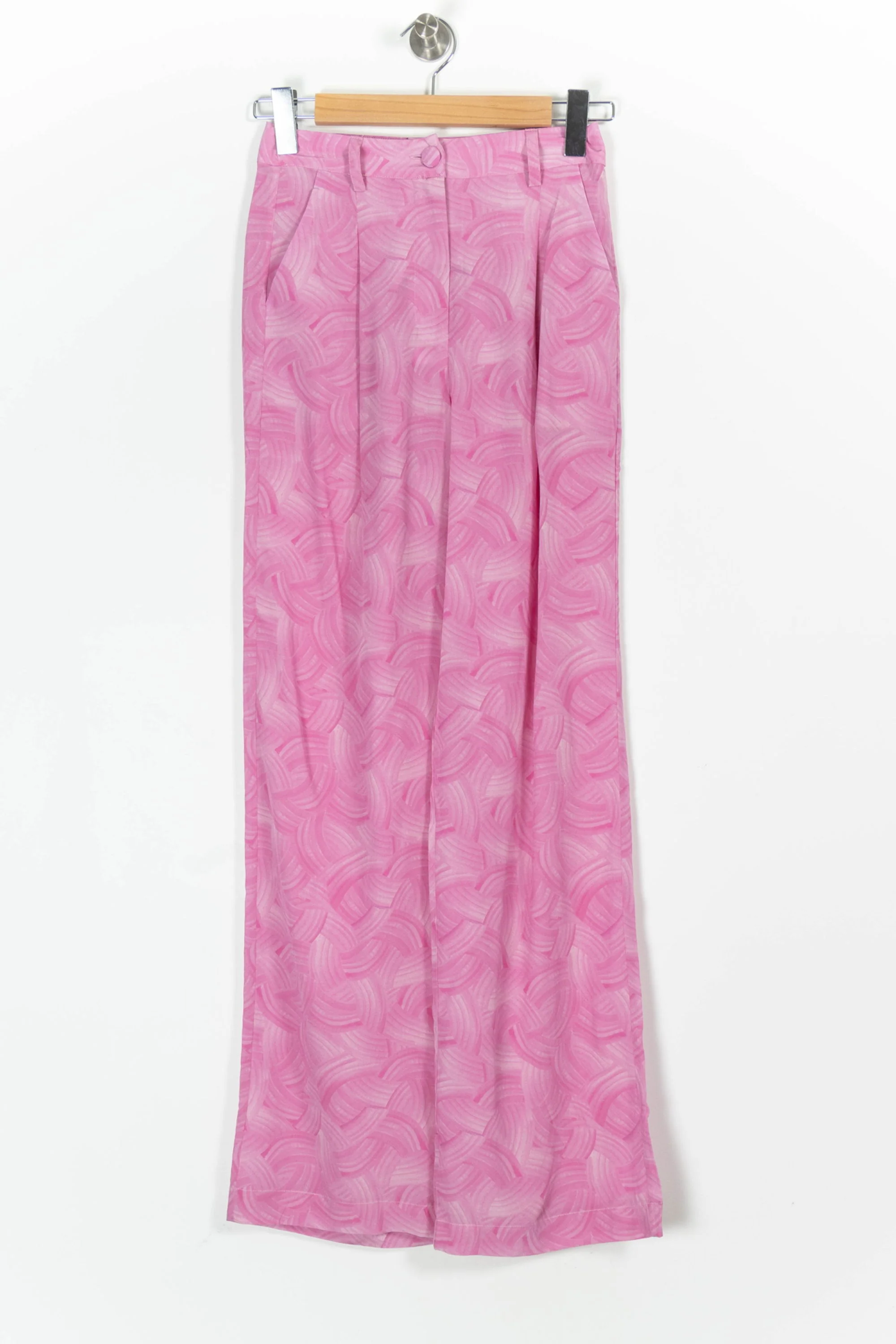 Pantalon Large Rose - Taille XS/34 - Image 2
