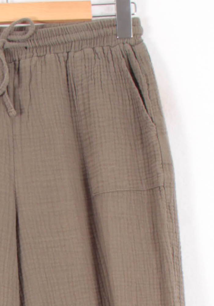 Pantalon Large Vert - Taille M/38 - Image 3