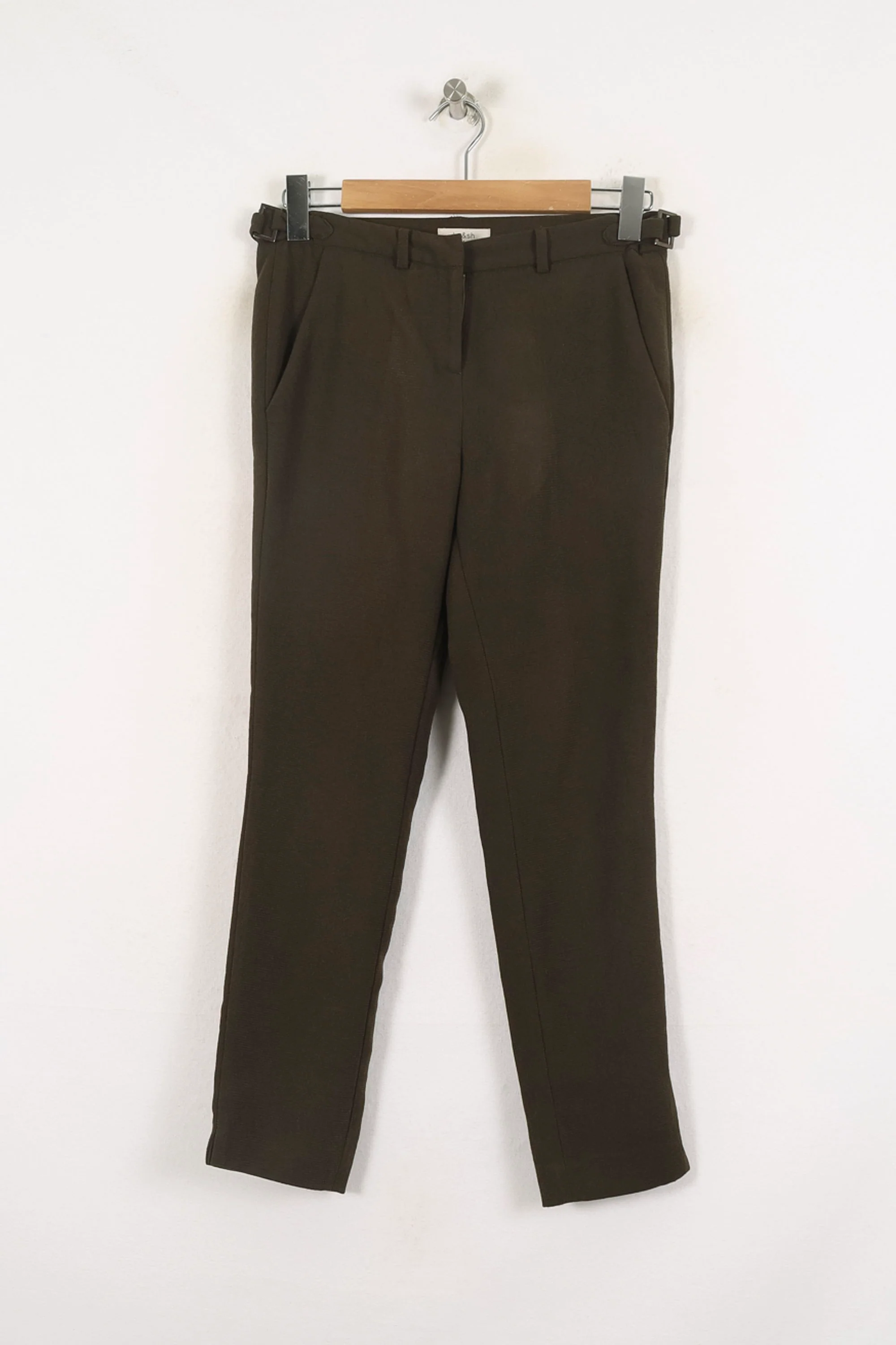 Pantalon Marron - Taille S/36 - Image 2