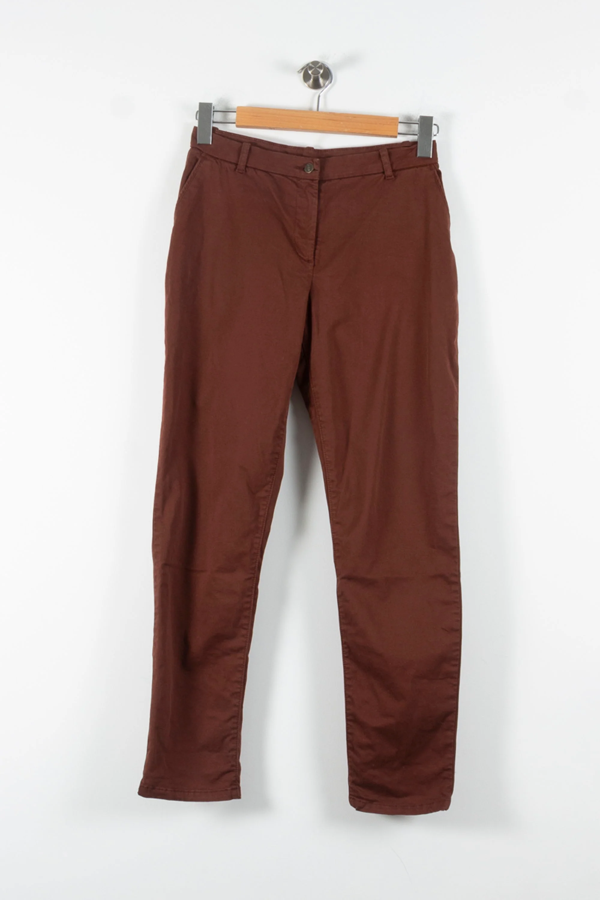 Pantalon Marron - Taille S/36 - Image 2