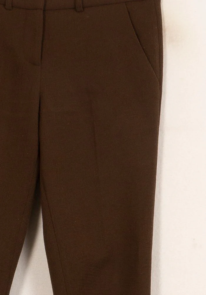 Pantalon Marron - Taille XS/34 - Image 3