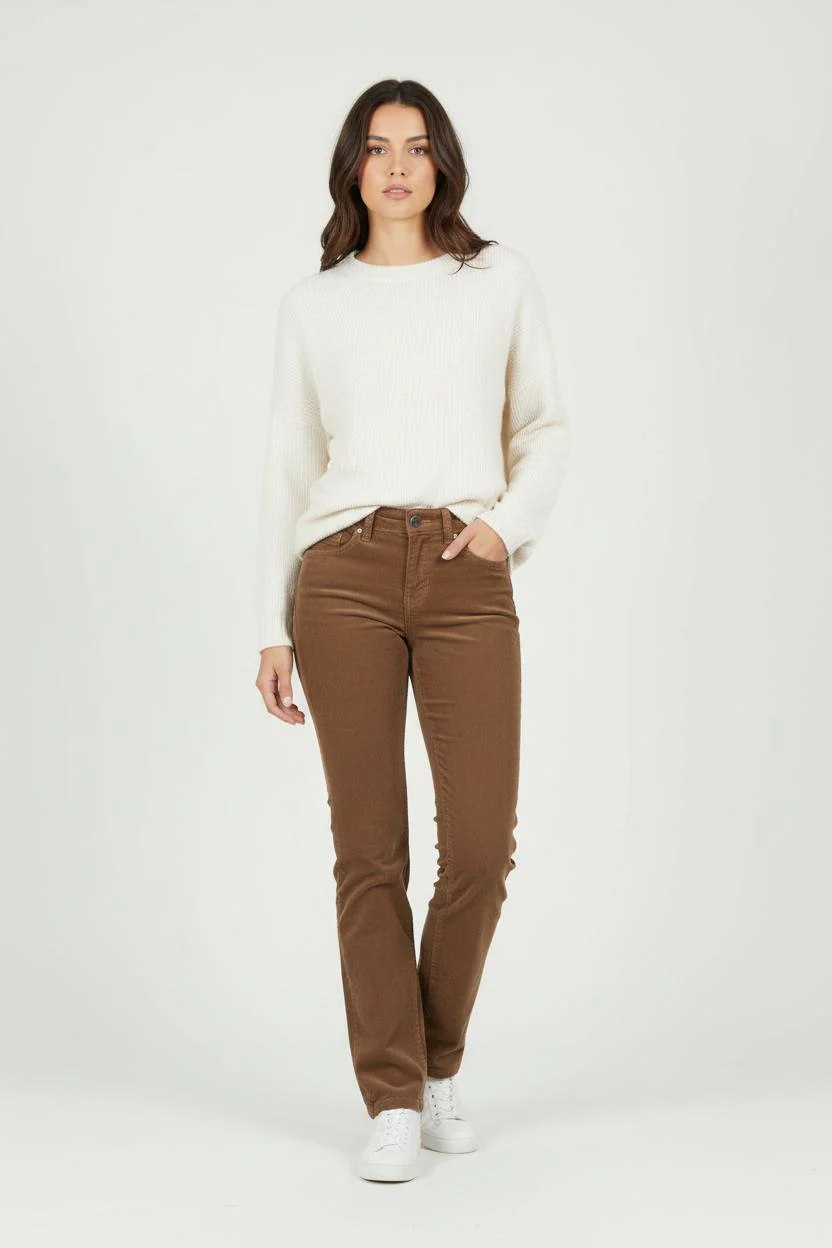 Pantalon Marron - Taille XS/34