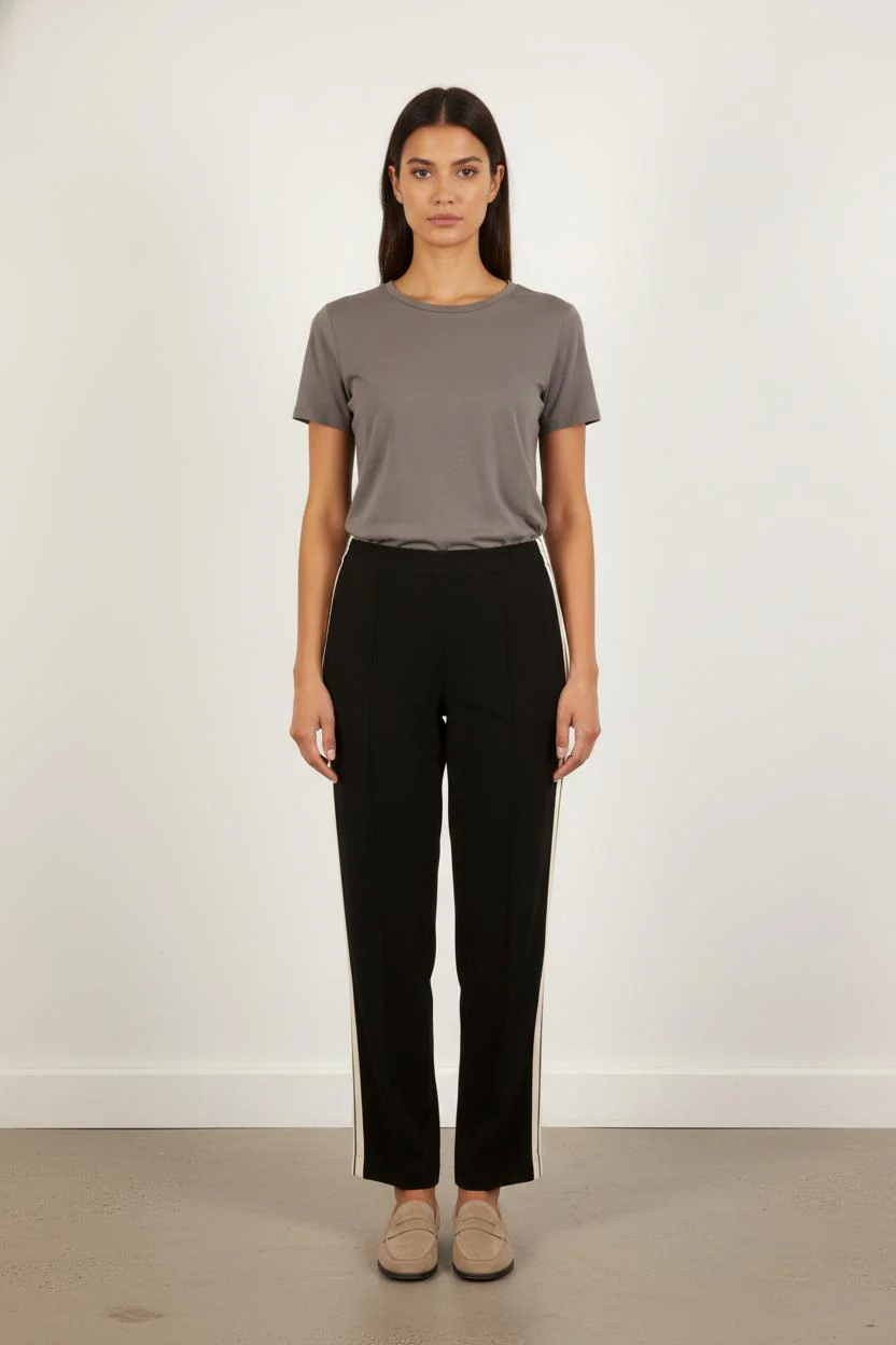 Pantalon Noir et Blanc - Taille S/36