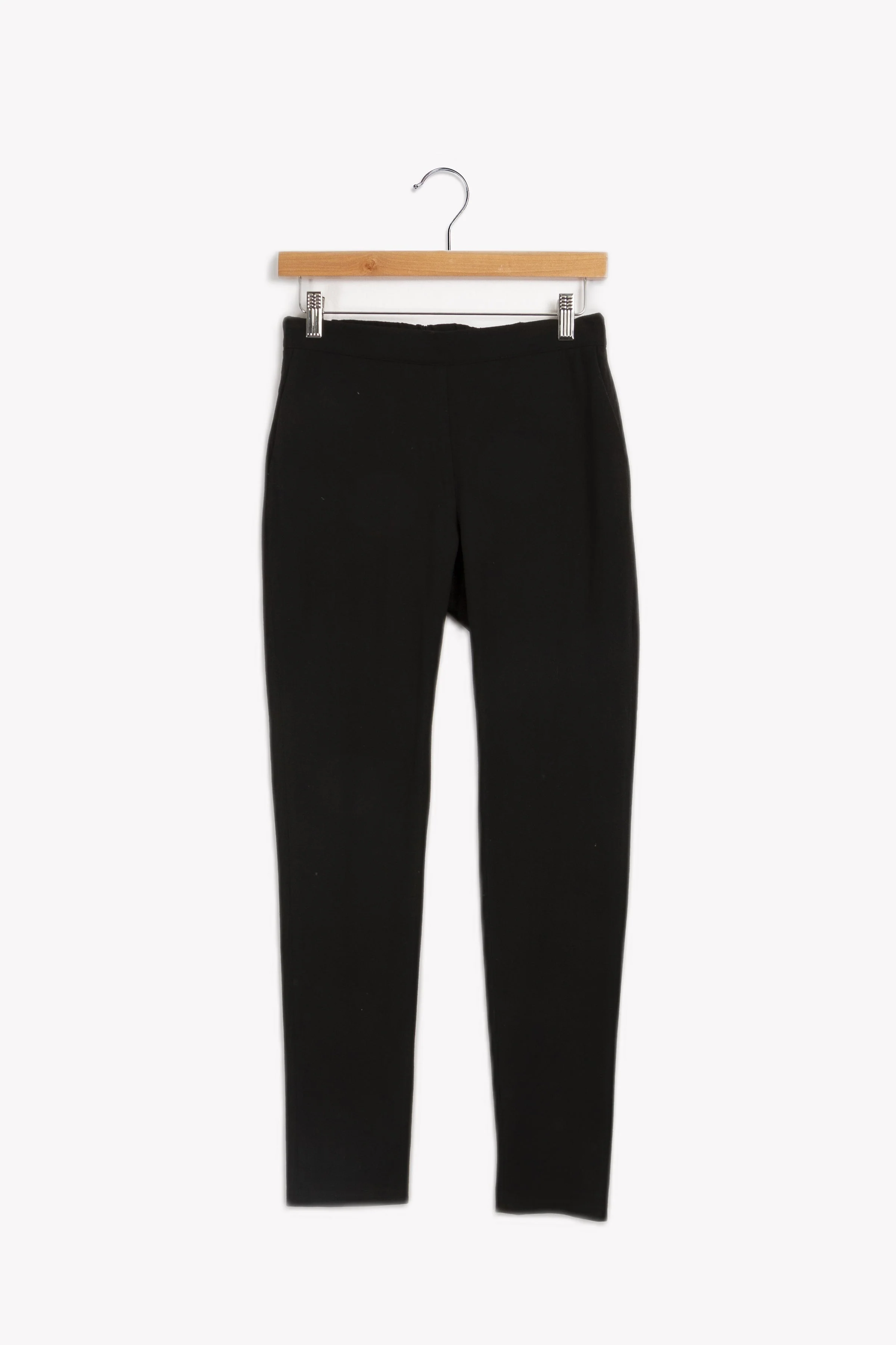 Pantalon noir sans ceinturon - Image 2