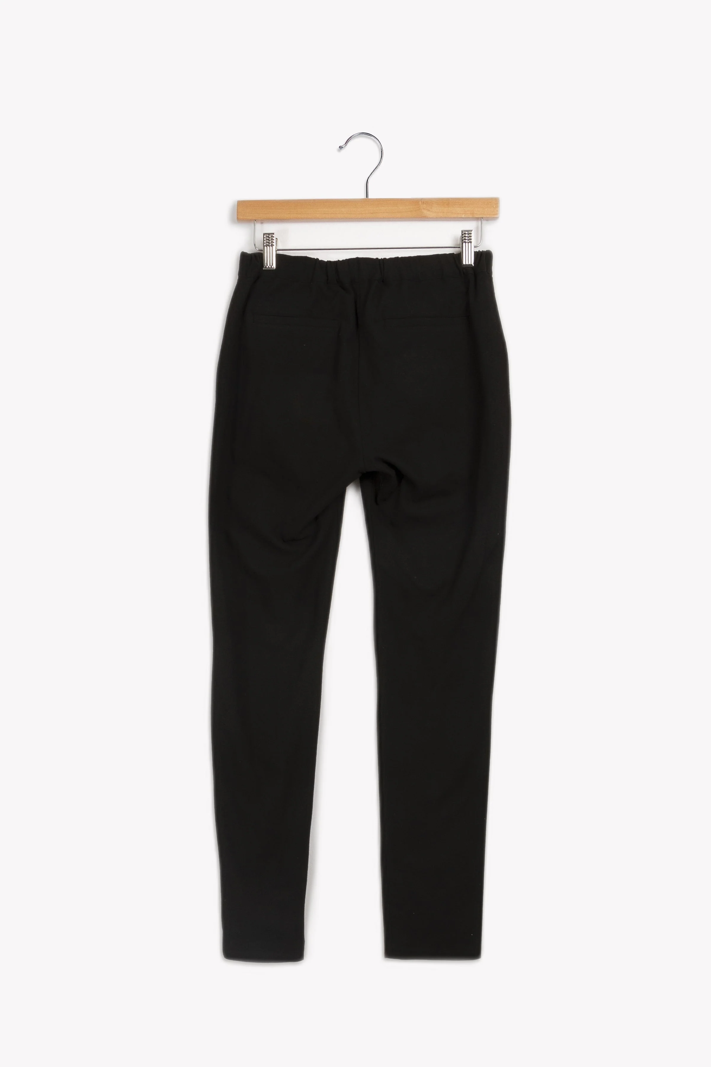 Pantalon noir sans ceinturon - Image 4