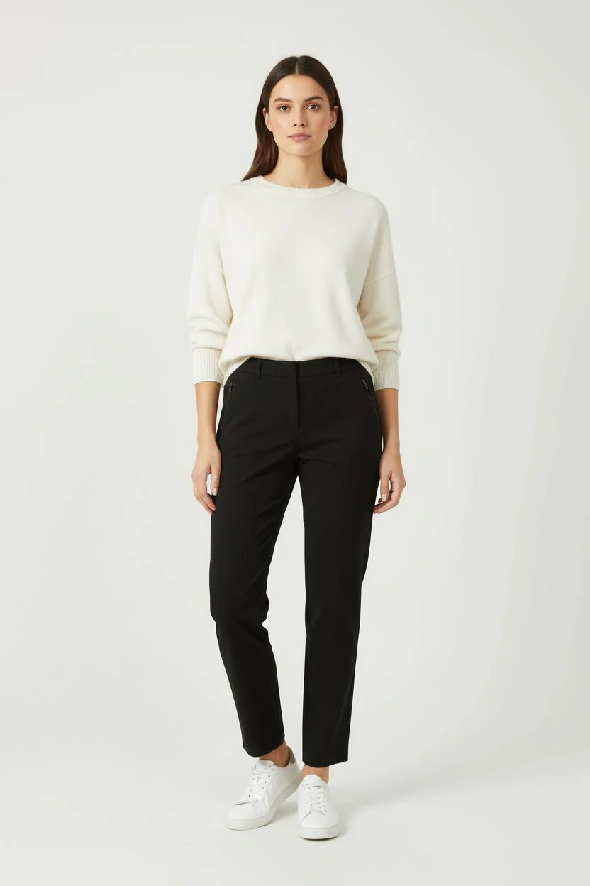 Pantalon Noir - Taille L/40
