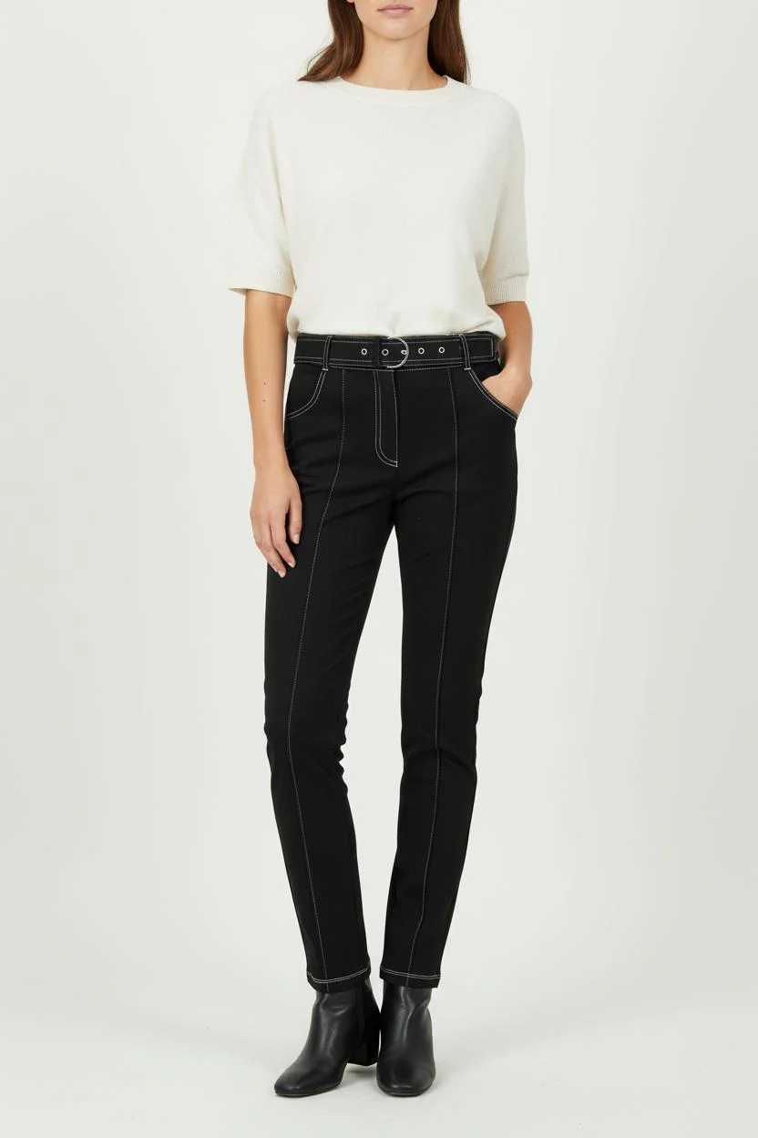 Pantalon Noir - Taille M/38