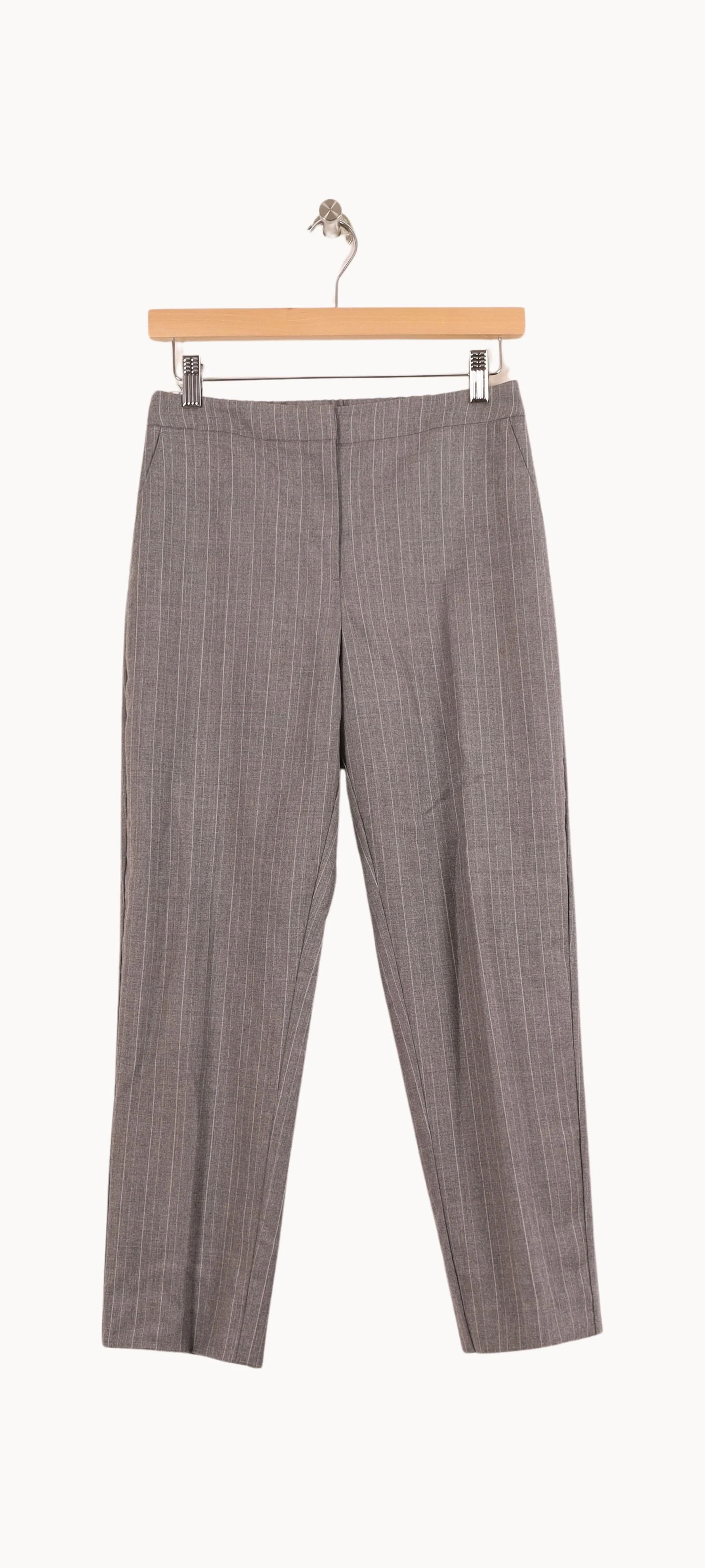 Pantalon Rayé Gris - Taille S/36 - Image 2