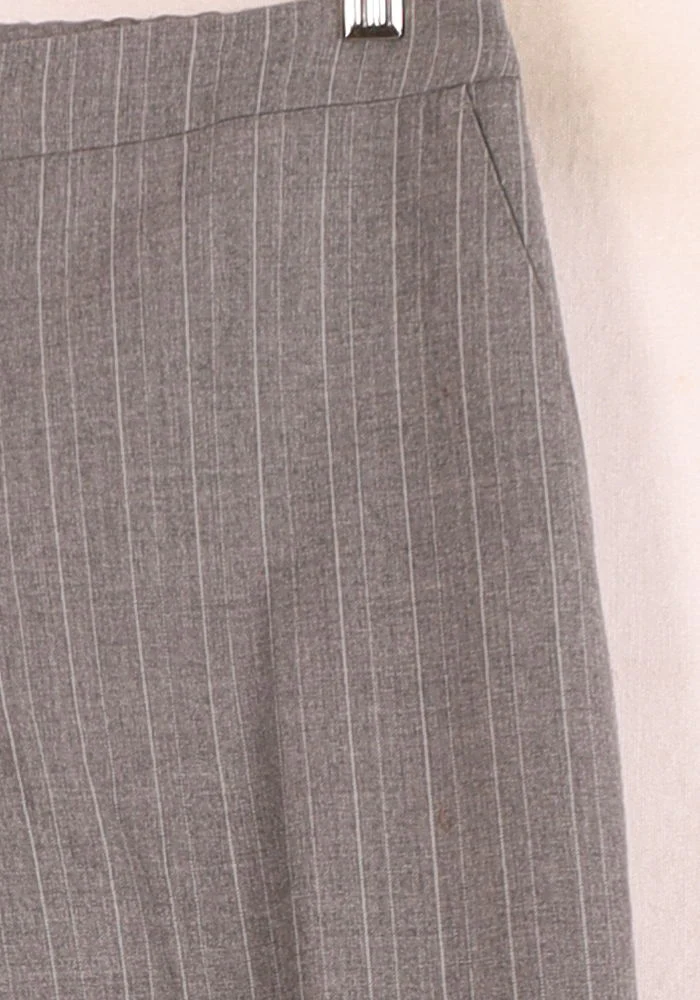 Pantalon Rayé Gris - Taille S/36 - Image 3