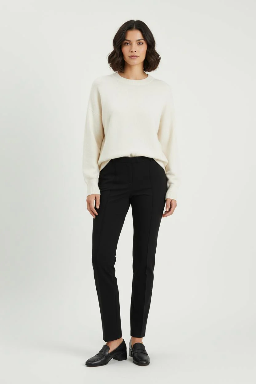 Pantalon Slim Noir - Taille M/38