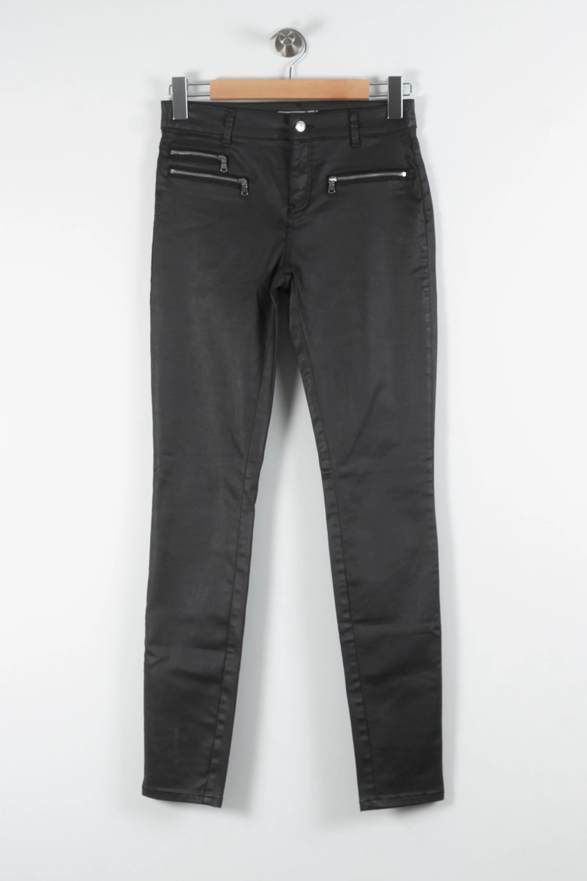 Pantalon Slim Noir - Taille S/36 - Image 2