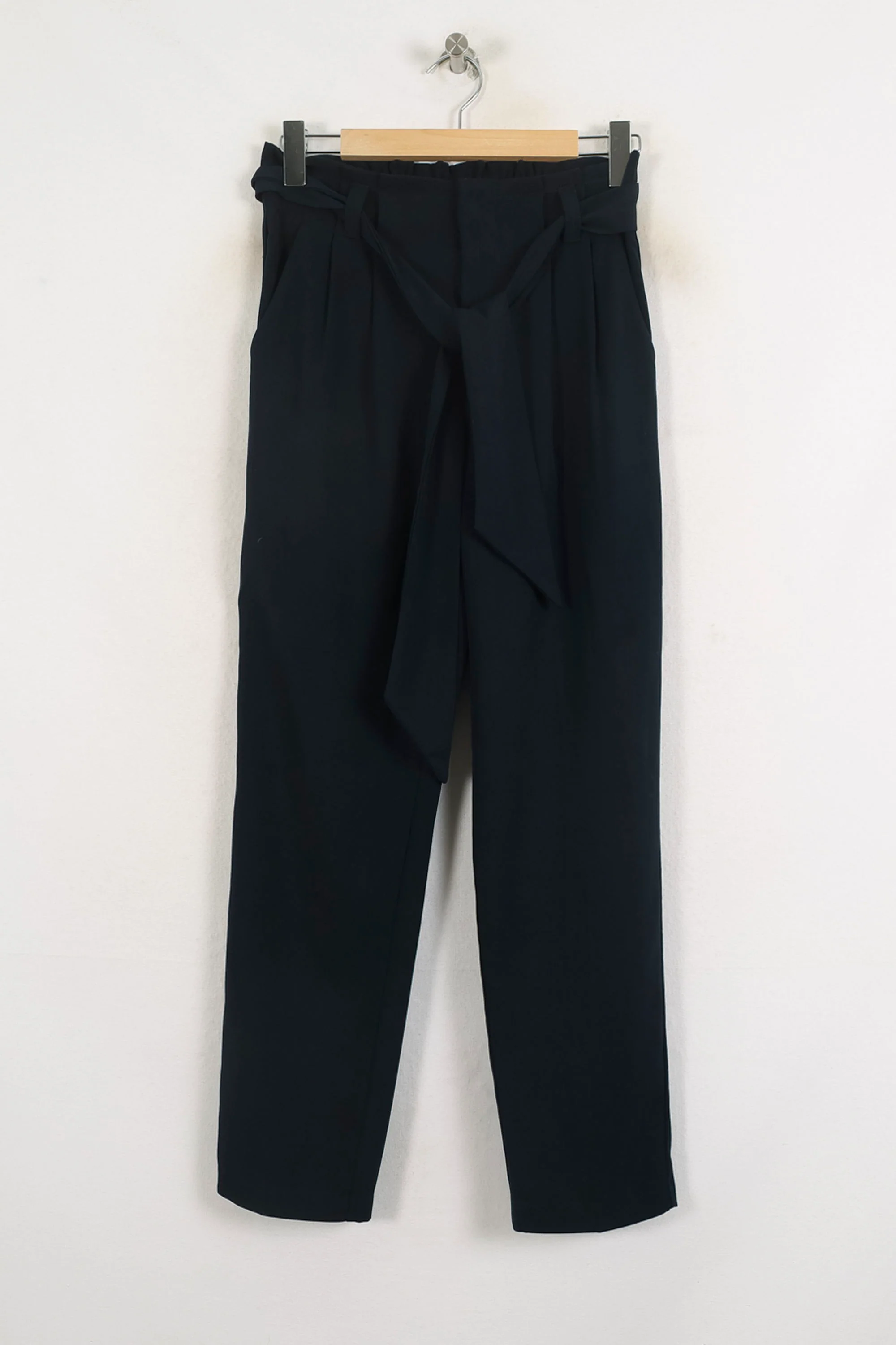 Pantalon Taille Haute Bleu - Taille M/38 - Image 2