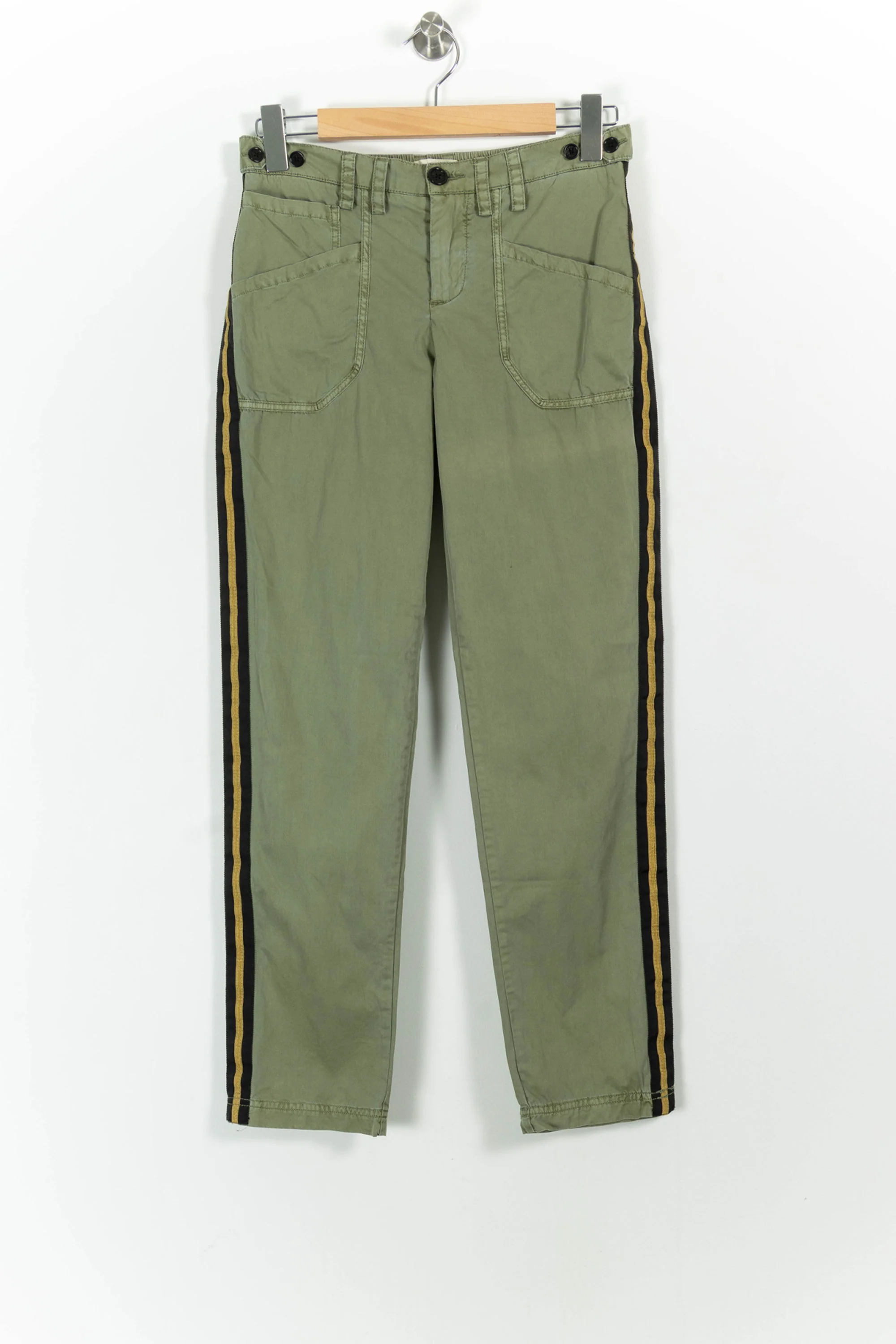 Pantalon Vert et Noir - Taille XS/34 - Image 2