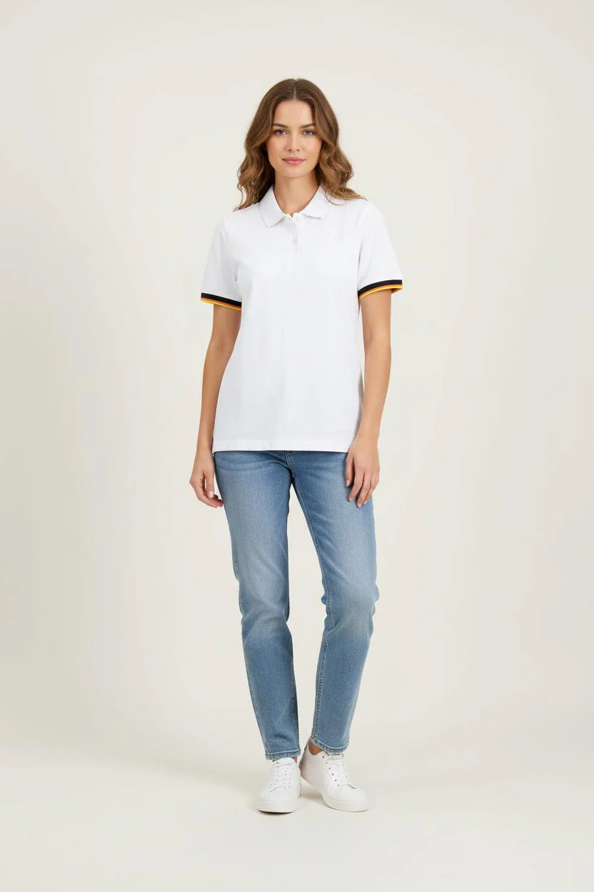 Polo Blanc - Taille S/36
