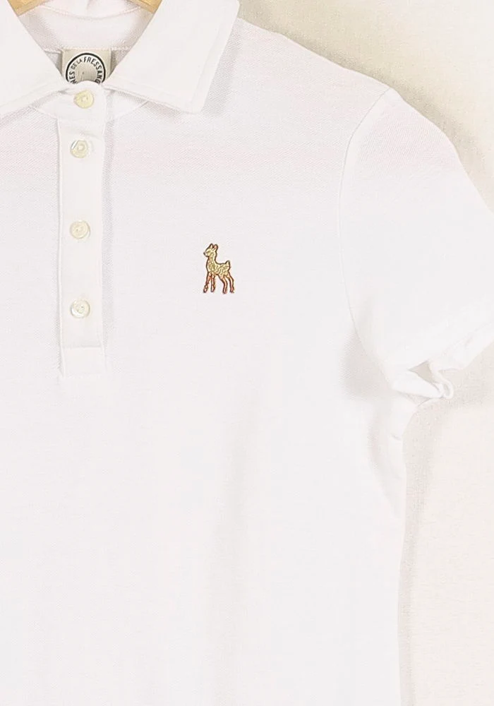 Polo Blanc - Taille XS/34 - Image 3