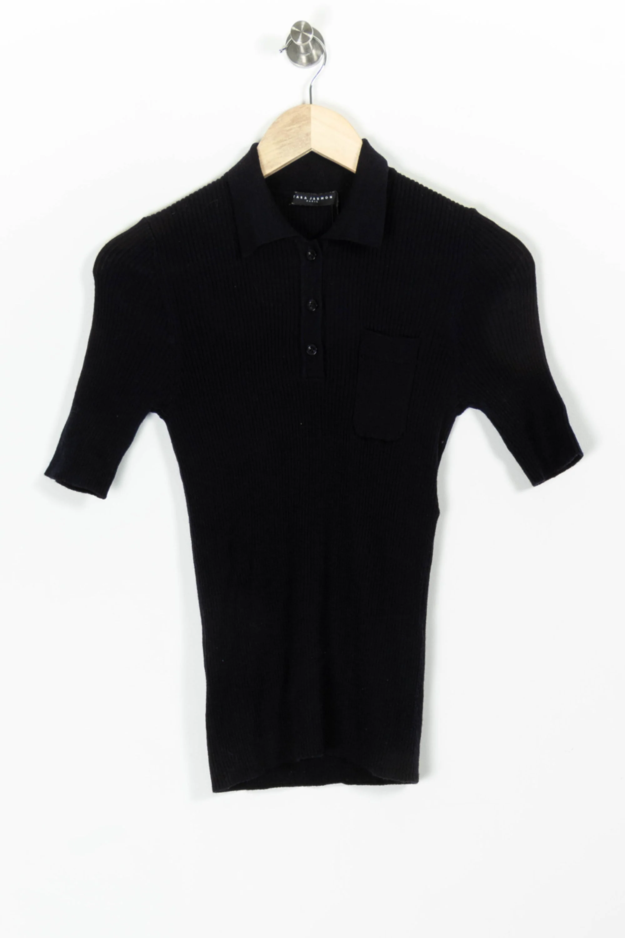 Polo Noir - Taille S/36 - Image 2