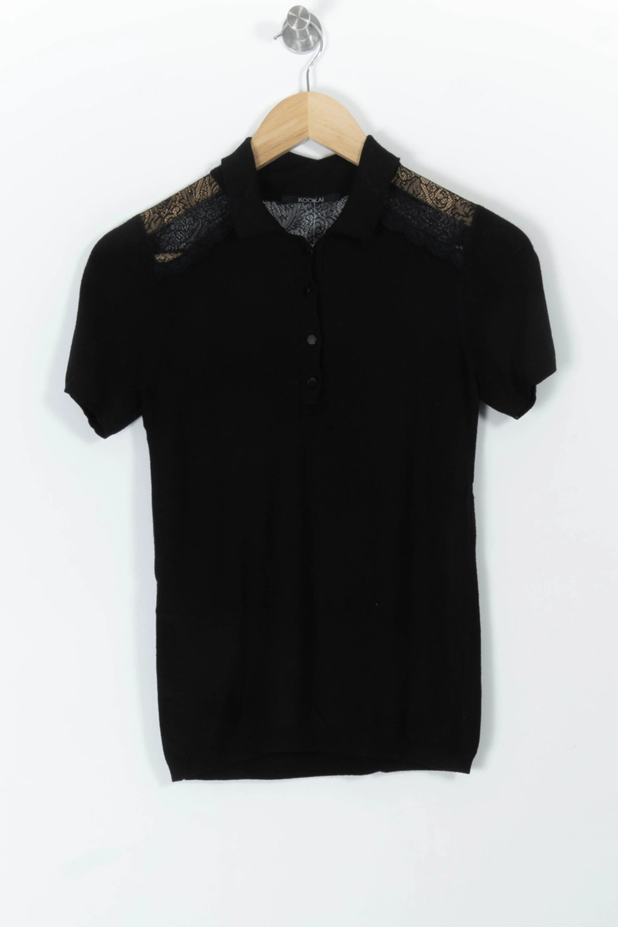 Polo Noir - Taille XS/34 - Image 2
