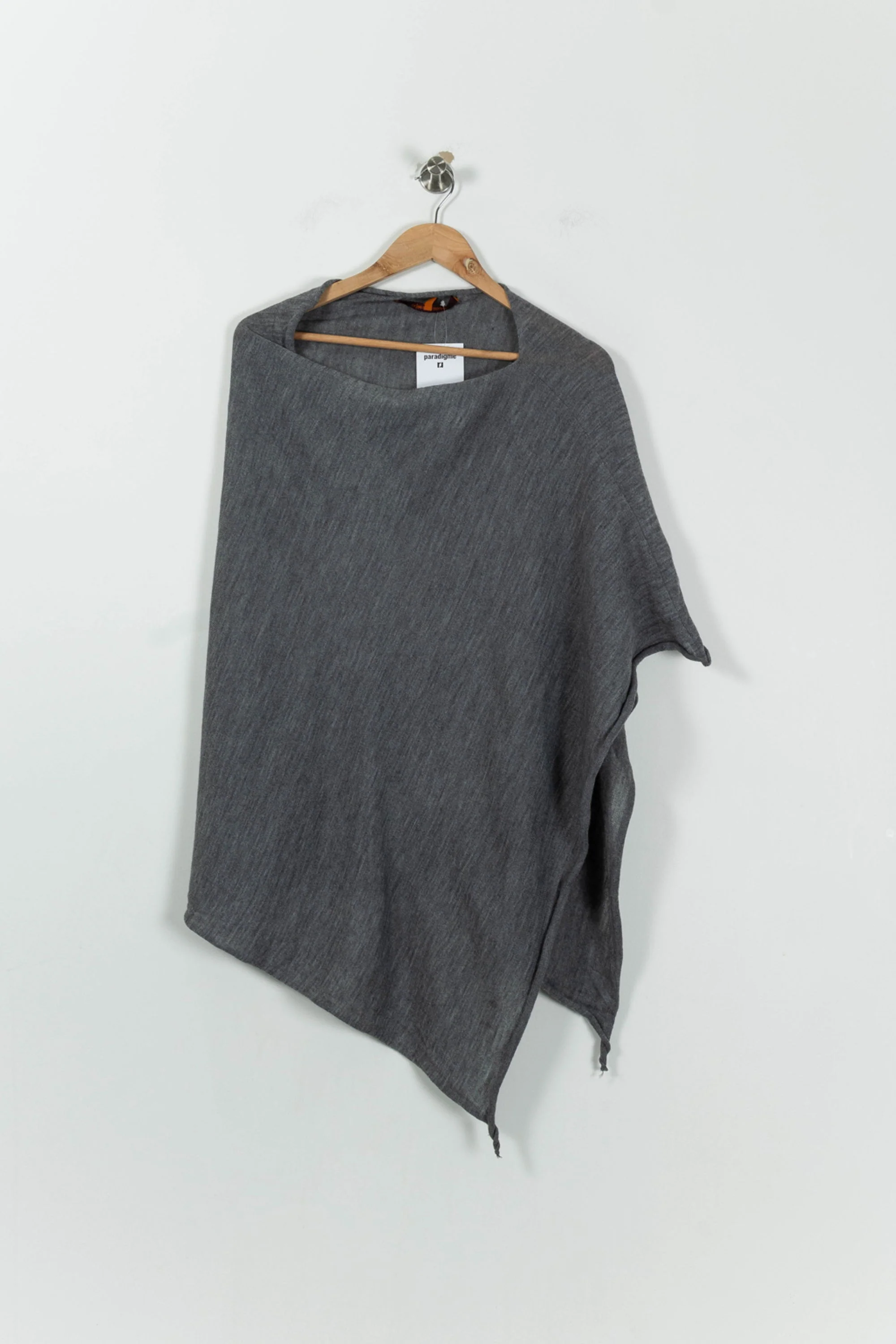 Poncho Gris - Taille S/36 - Image 2