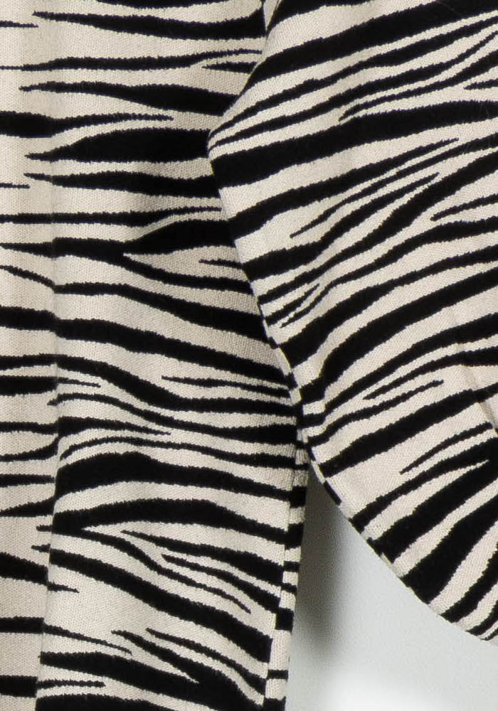 Pull Beige et Noir - Taille S/36 - Image 3