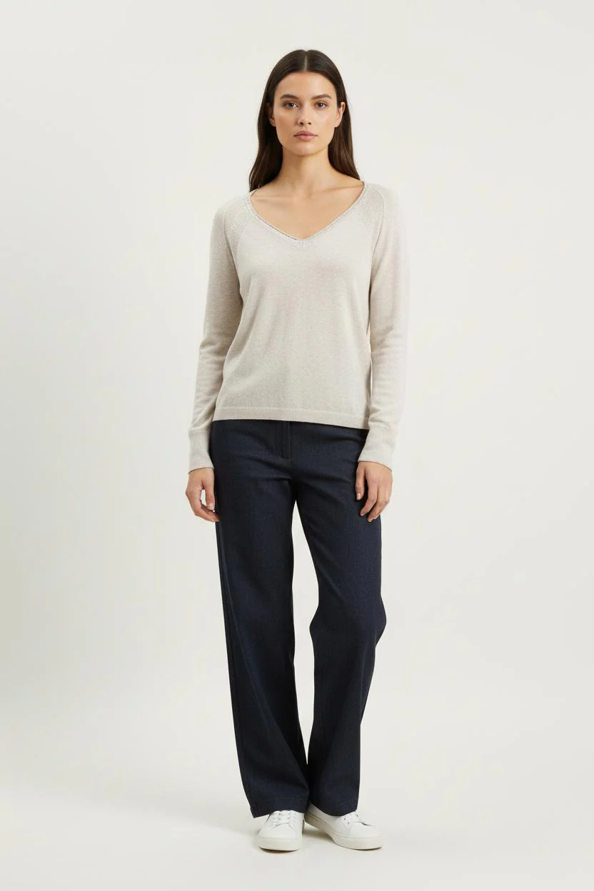 Pull Beige - Taille M/38