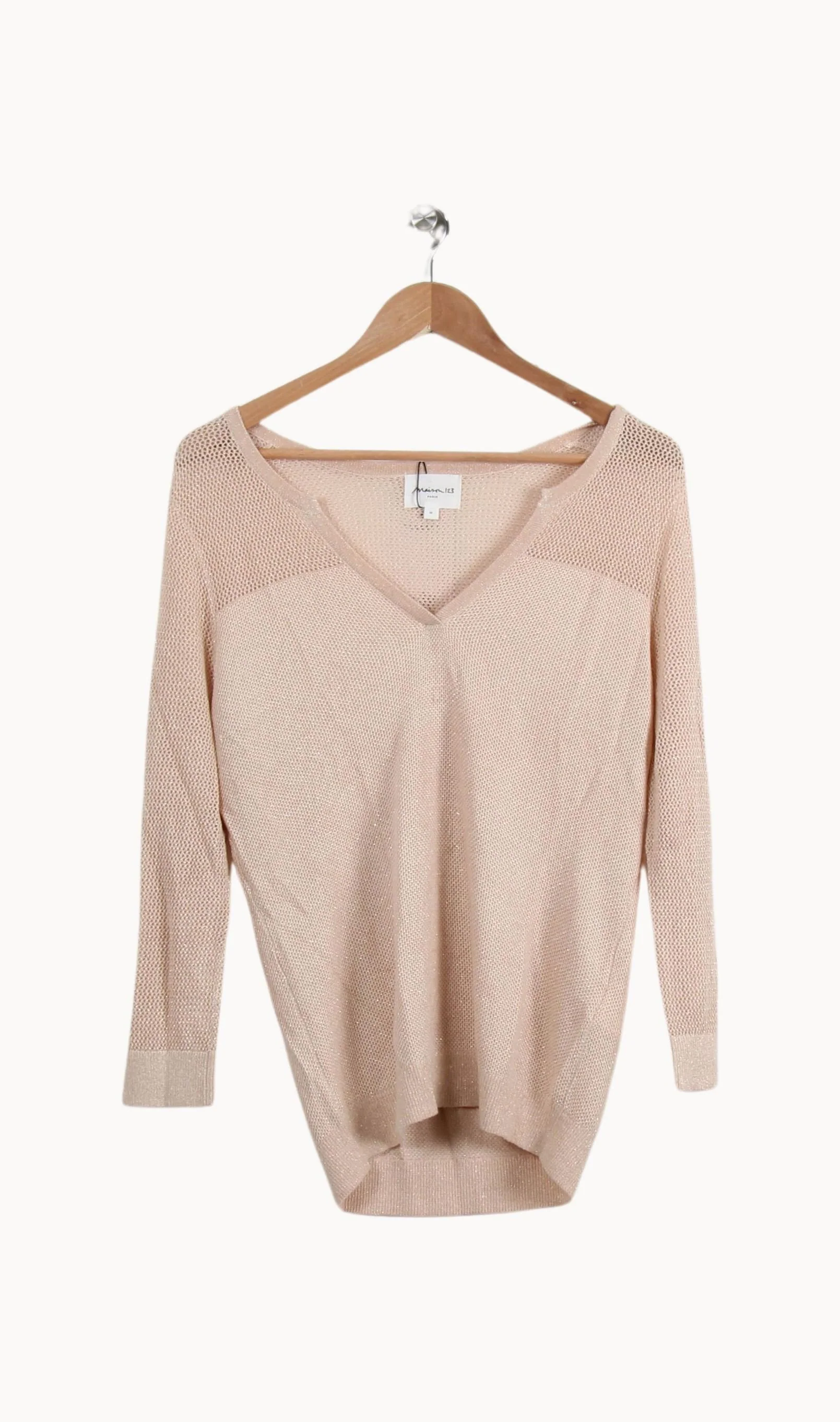 Pull Beige - Taille M/38 - Image 2