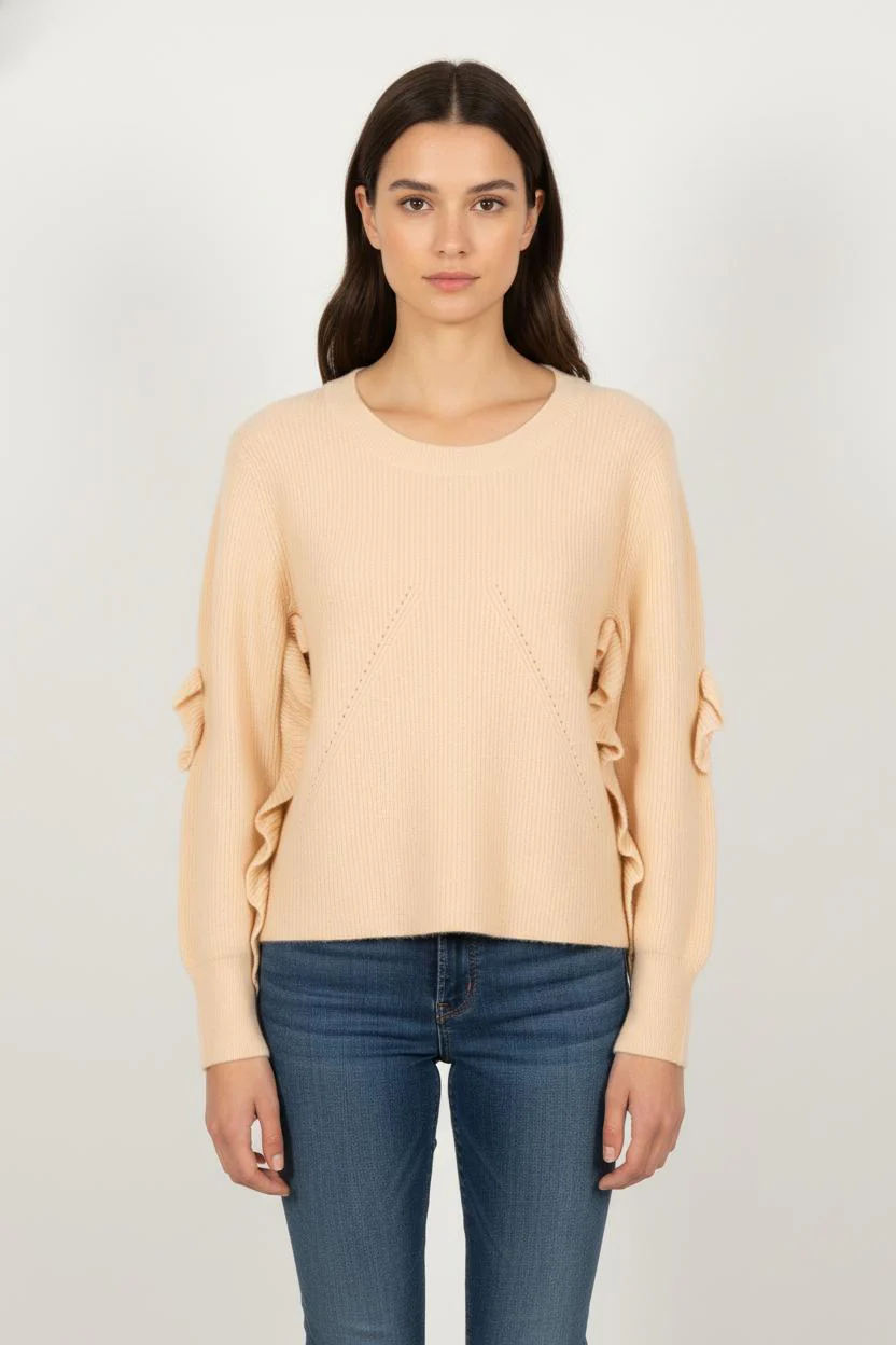 Pull Beige - Taille S/36