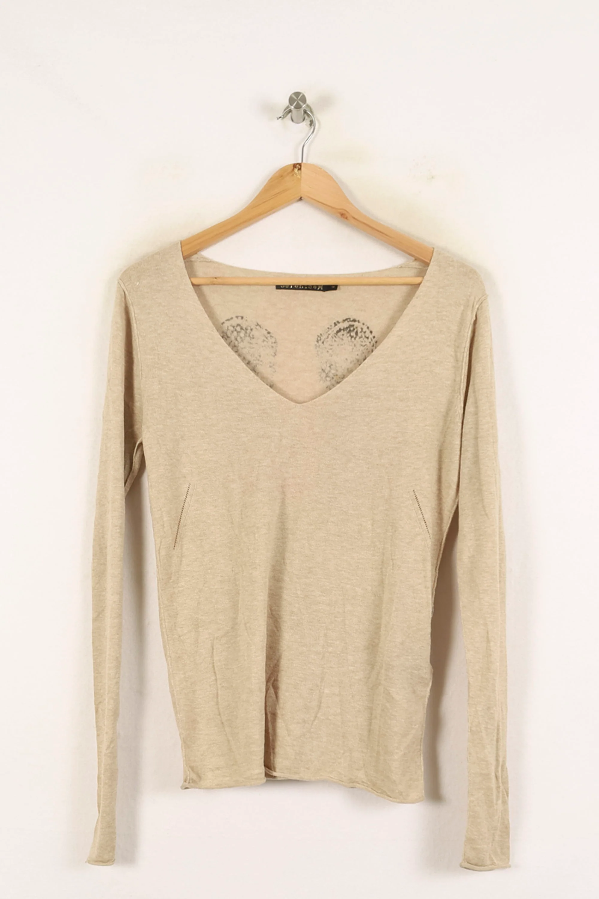 Pull Beige - Taille S/36 - Image 2