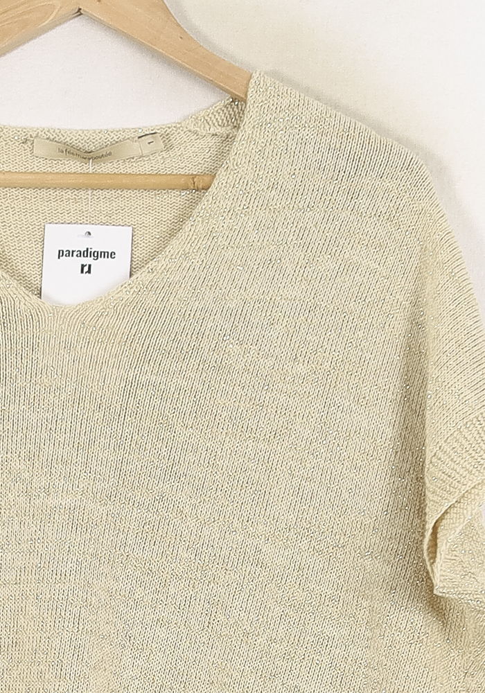 Pull Beige - Taille S/36 - Image 3