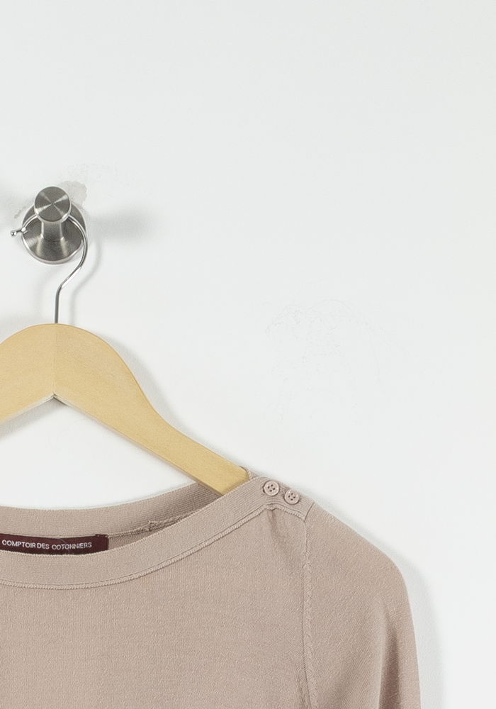Pull Beige - Taille S/36 - Image 3