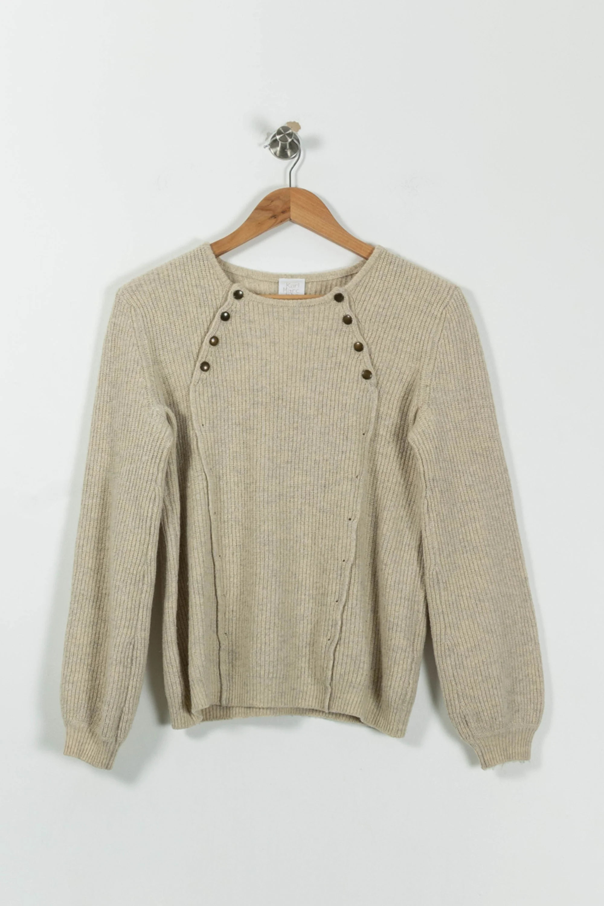 Pull Beige - Taille S/36 - Image 2