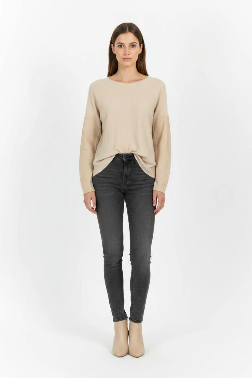 Pull Beige - Taille S/36