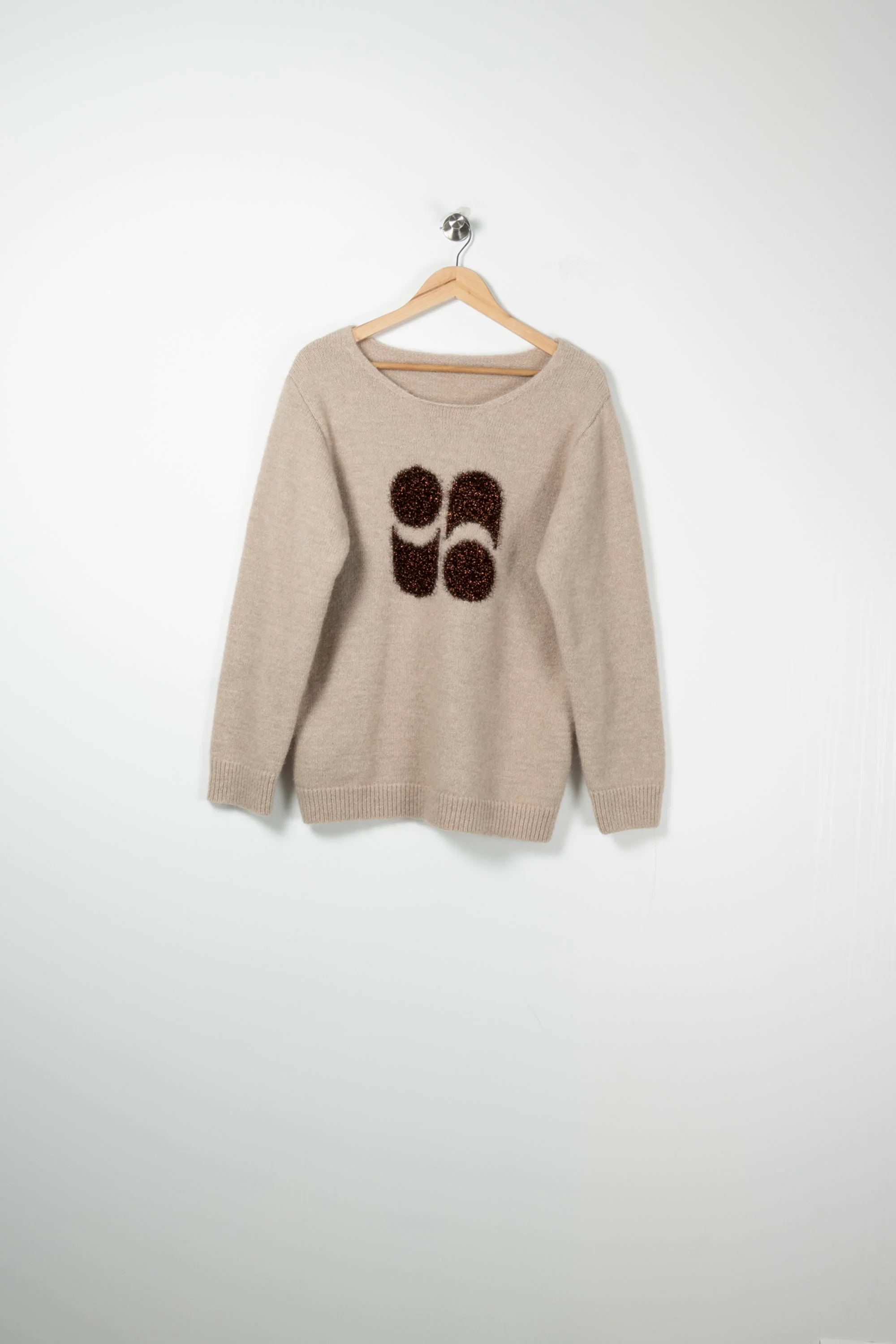 Pull Beige - Taille T.U. - Image 2