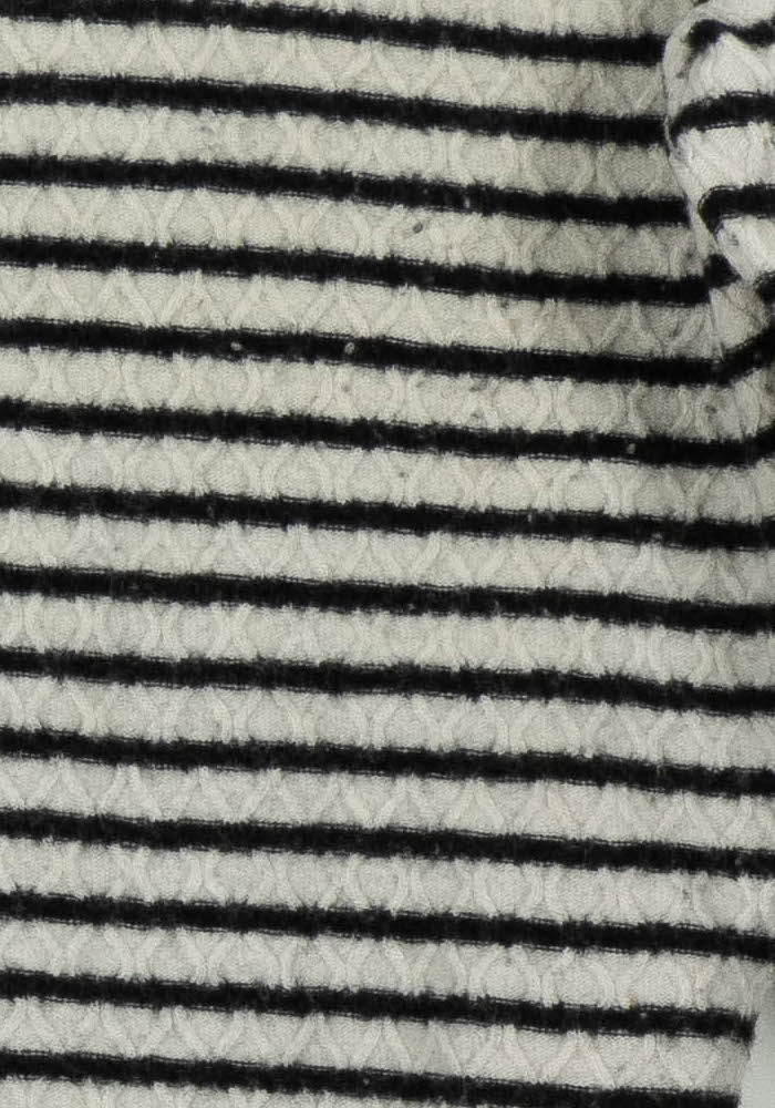 Pull Blanc et Noir - Taille L/40 - Image 3