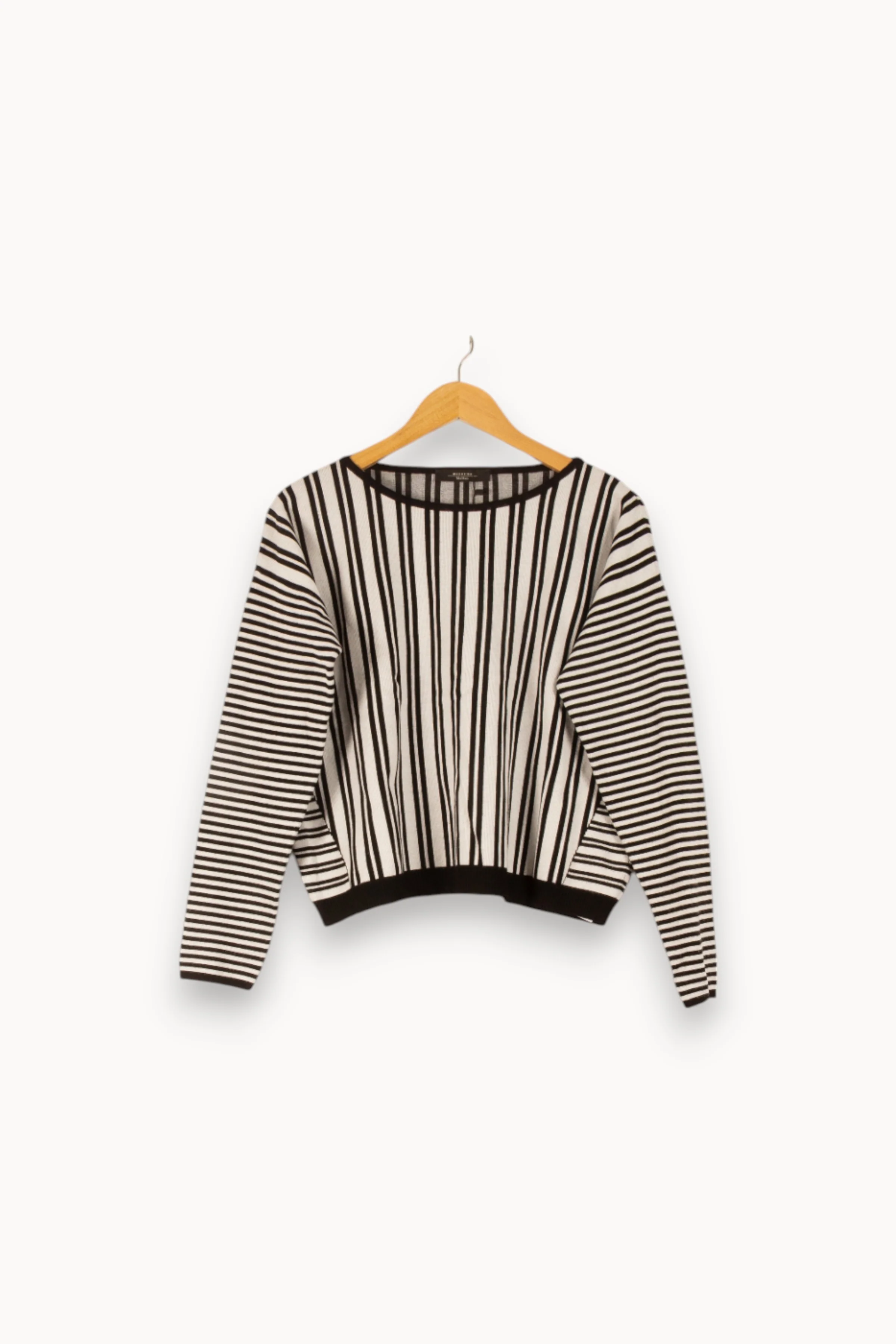Pull Blanc et Noir - Taille M/38 - Image 2