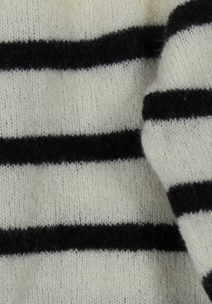 Pull Blanc et Noir - Taille XS/34 - Image 3